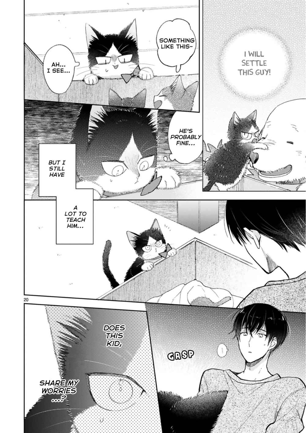 Doukyonin wa Hiza, Tokidoki, Atama no Ue. Chapter 20.2 - Page 20