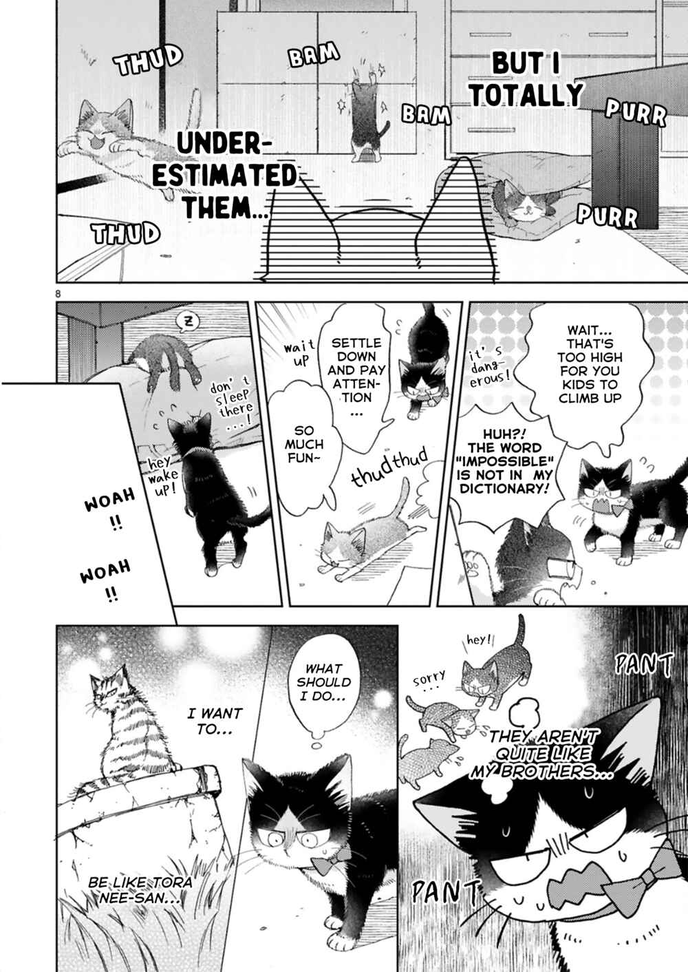 Doukyonin wa Hiza, Tokidoki, Atama no Ue. Chapter 20.2 - Page 8