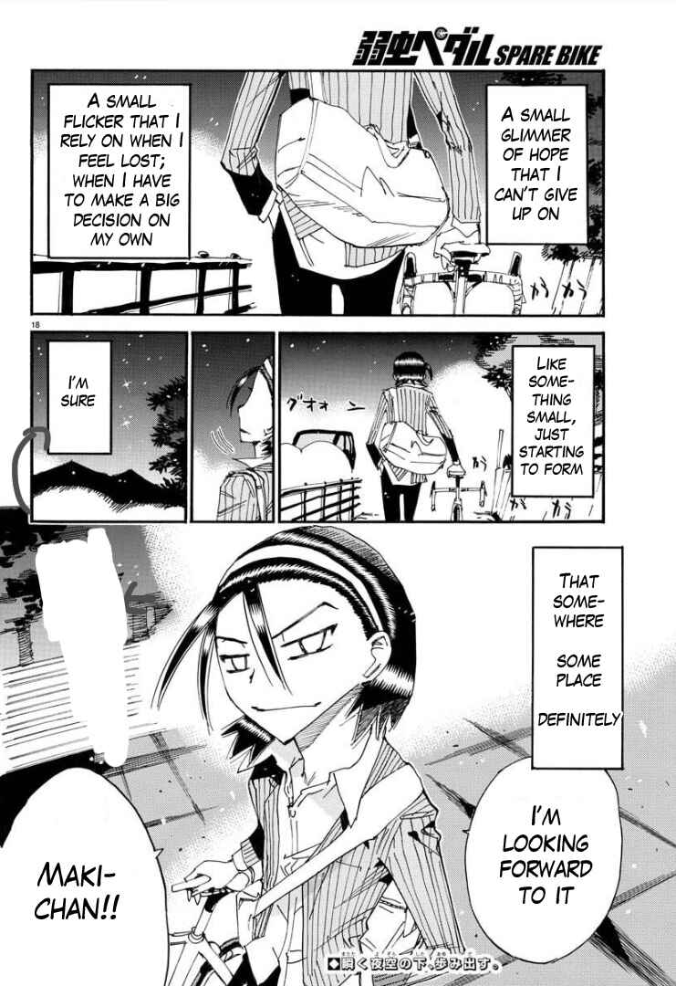 Yowamushi Pedal - Spare Bike Chapter 86 - Page 18