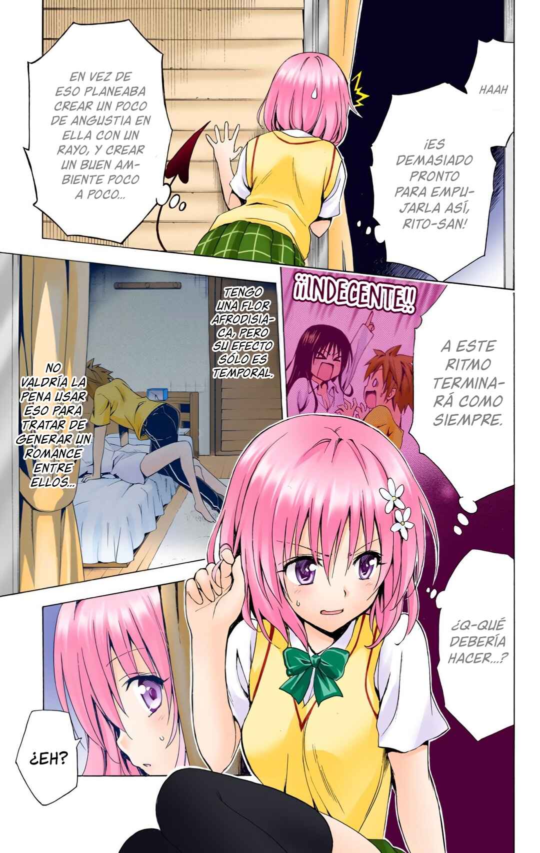 To Love Ru Darkness (Official Colored) Chapter 4 - Page 33