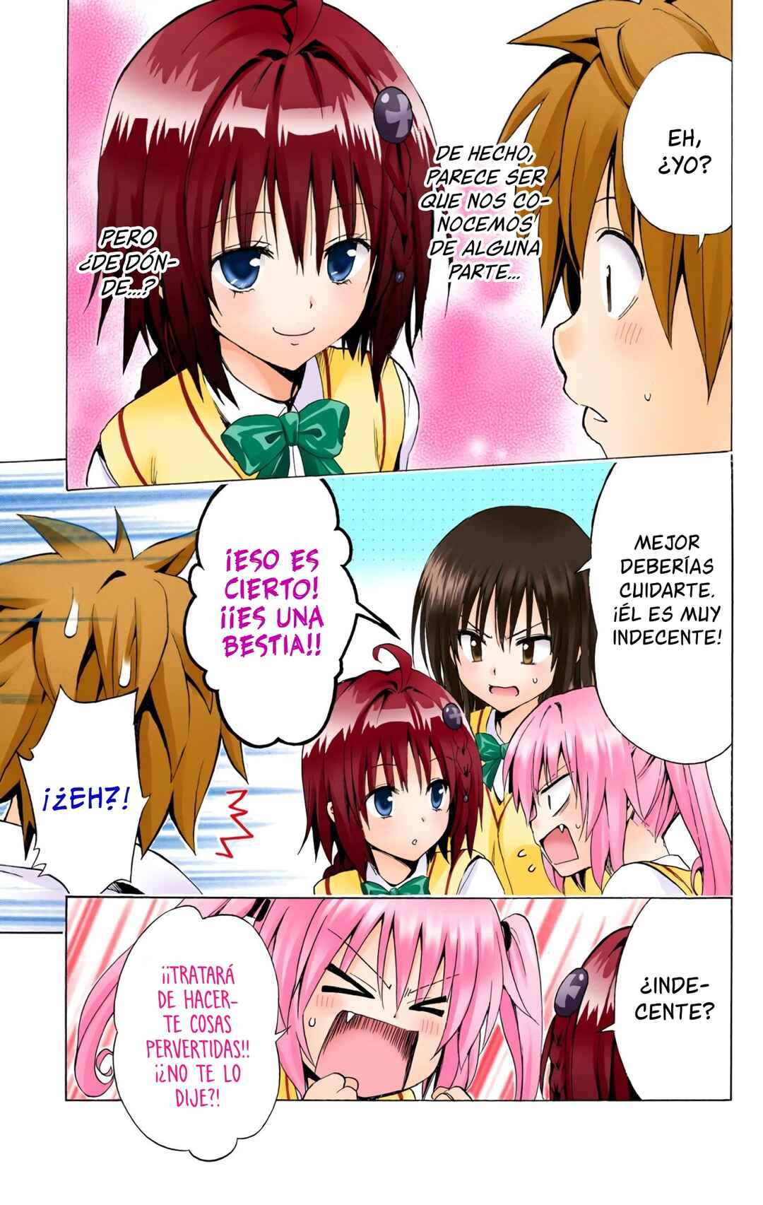 To Love Ru Darkness (Official Colored) Chapter 4 - Page 5