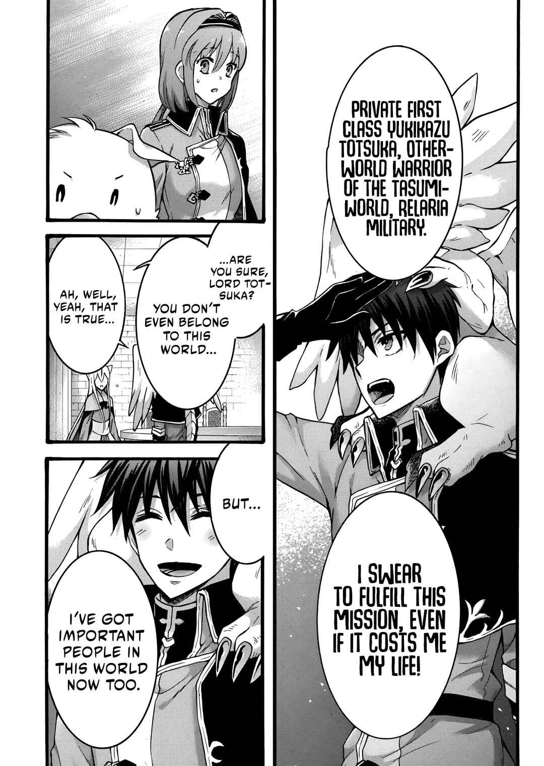 Isekai no Senshi to shite Kuni ni Manekareta kedo, Kotowatte Heishi kara Hajimeru Koto ni shita Chapter 30 - Page 26