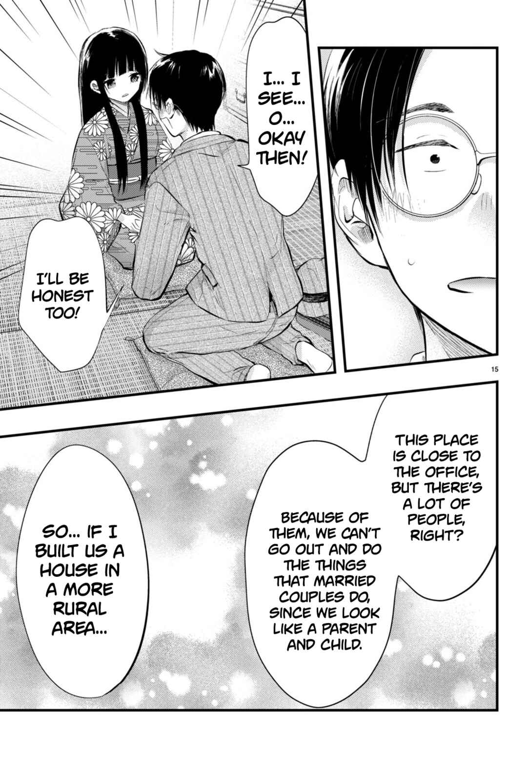 Tsuma no Kigen de Tenkou ga Kawaru Hanashi Chapter 5 - Page 15