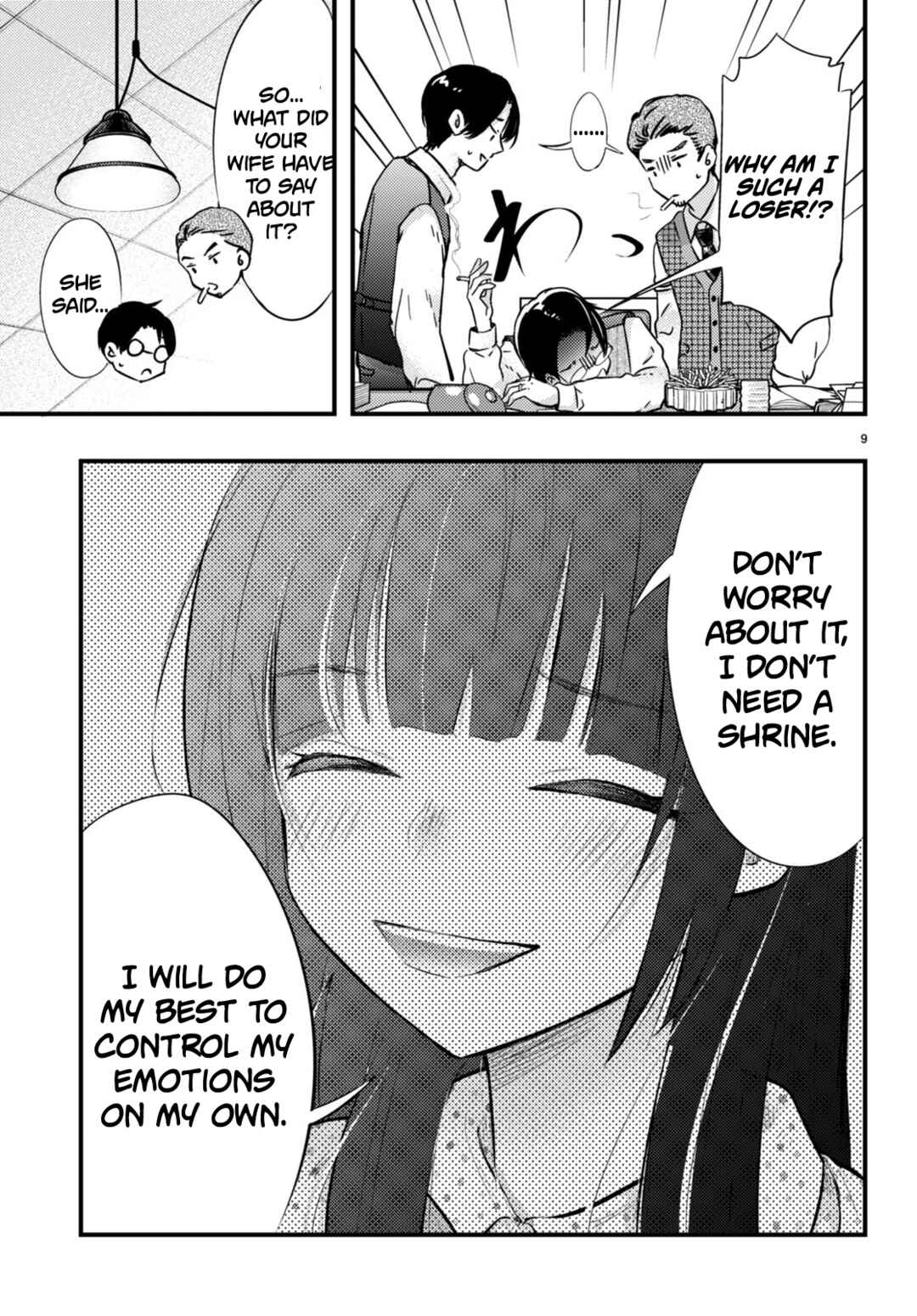 Tsuma no Kigen de Tenkou ga Kawaru Hanashi Chapter 5 - Page 9
