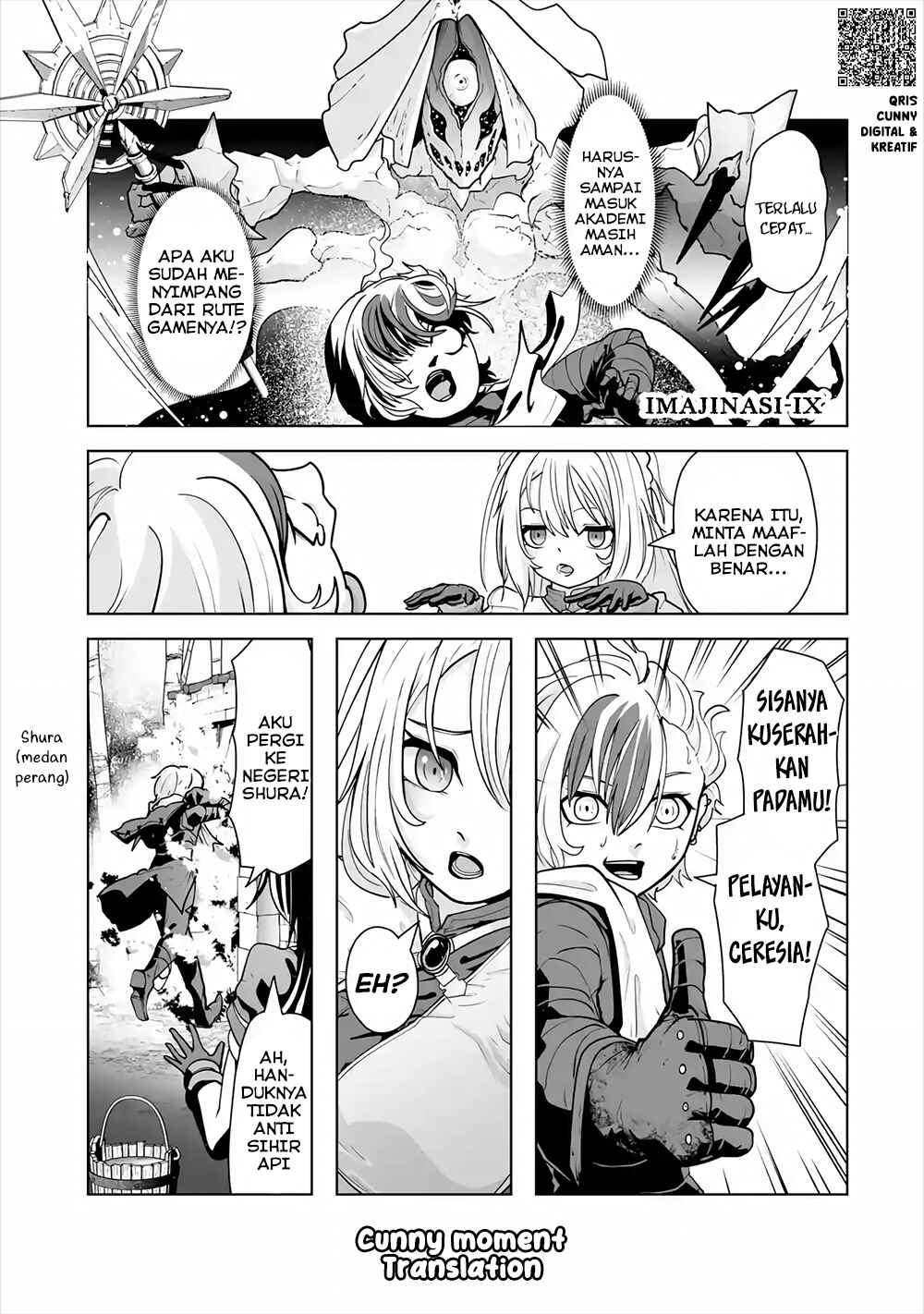 Akuyaku Kizoku ga Hirakinaotte Hametsu Flag wo "Jitsuryoku" de Tatakiotteitara, Itsunomanika Heroine-tachi kara Eiyuushi Sareru you ni Natta Ken Chapter 1 - Page 33
