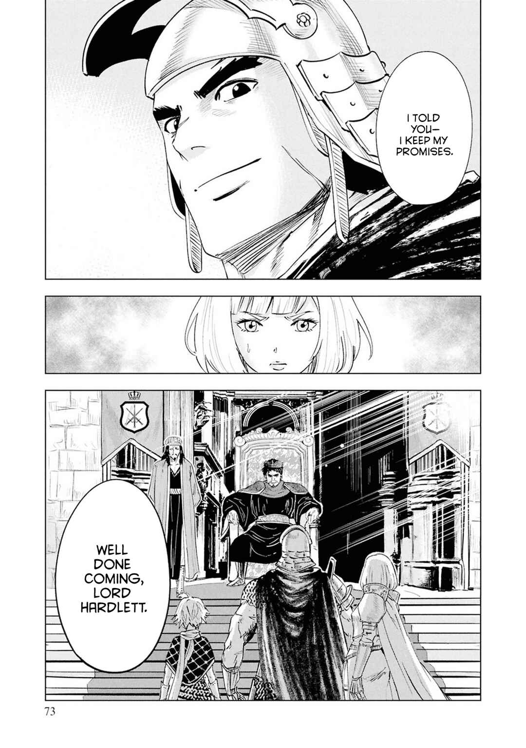 Oukoku e Tsuzuku Michi - Dorei Kenshi no Nariagari Harem Life Chapter 110 - Page 11