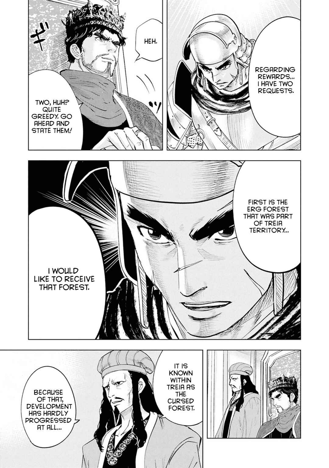 Oukoku e Tsuzuku Michi - Dorei Kenshi no Nariagari Harem Life Chapter 110 - Page 15