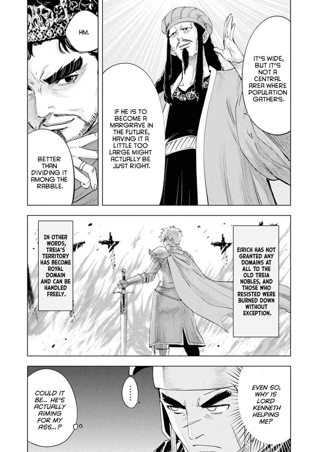 Oukoku e Tsuzuku Michi - Dorei Kenshi no Nariagari Harem Life Chapter 110 - Page 17