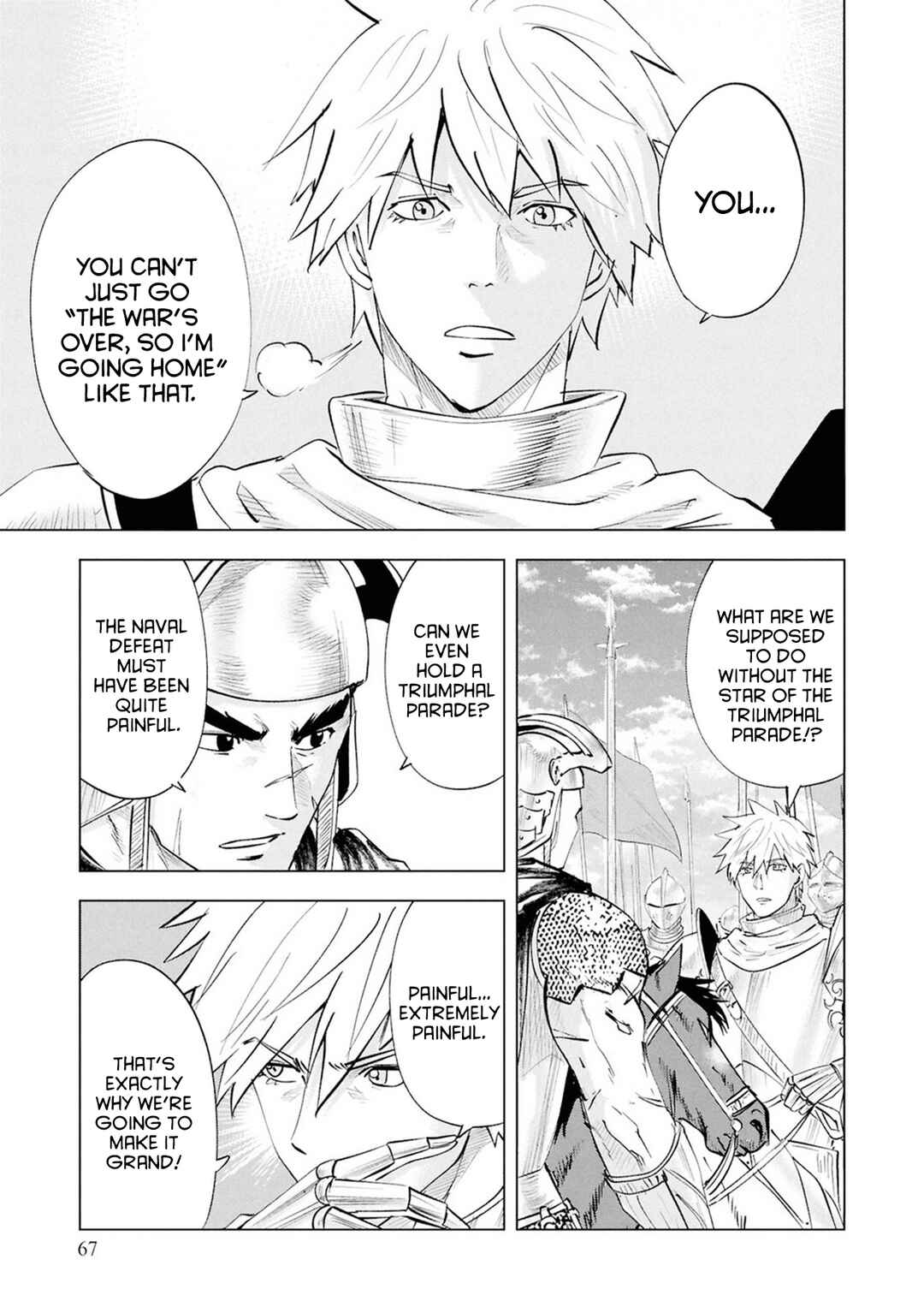 Oukoku e Tsuzuku Michi - Dorei Kenshi no Nariagari Harem Life Chapter 110 - Page 5