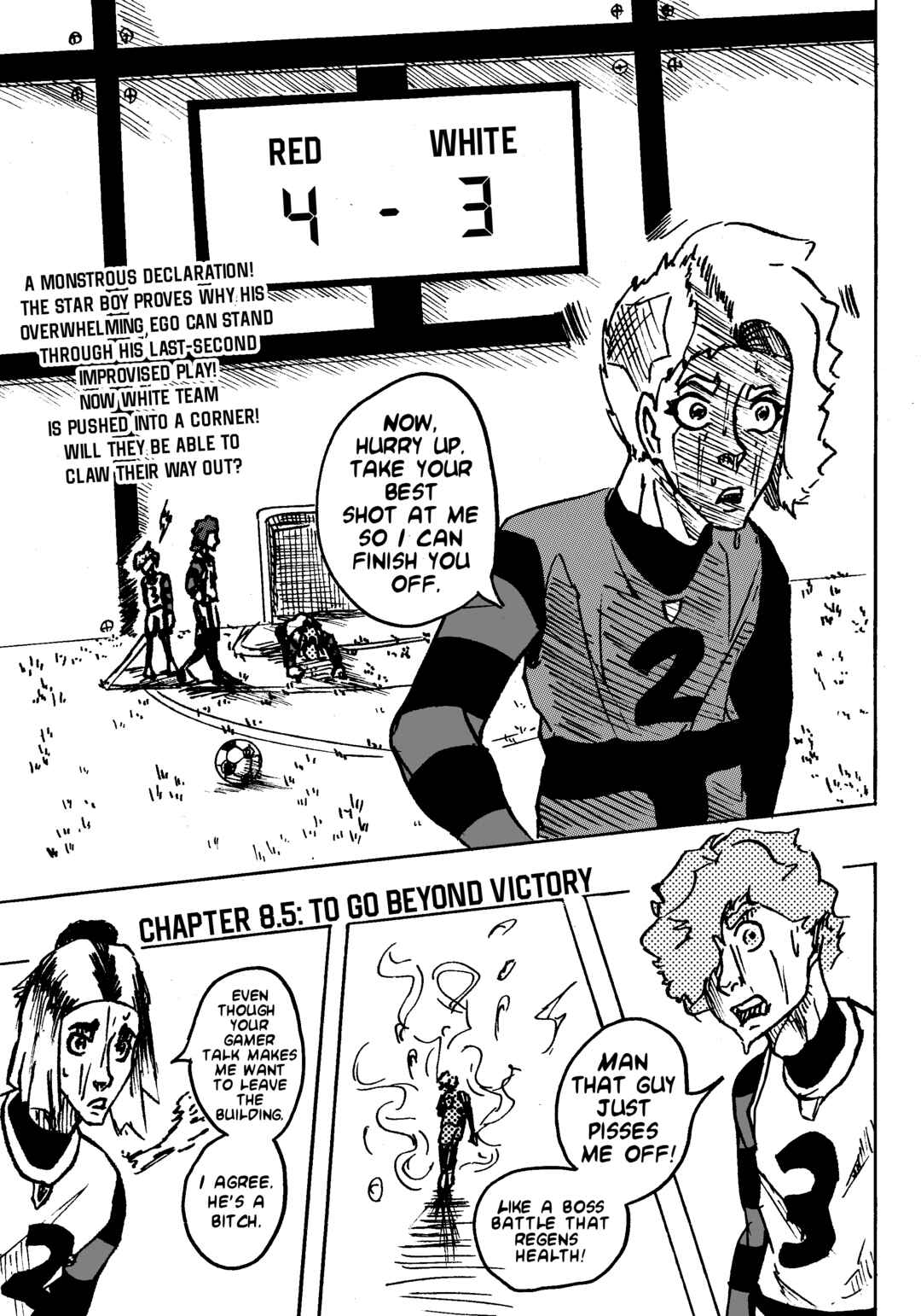 Blue Lock Legions Chapter 8.5 - Page 1