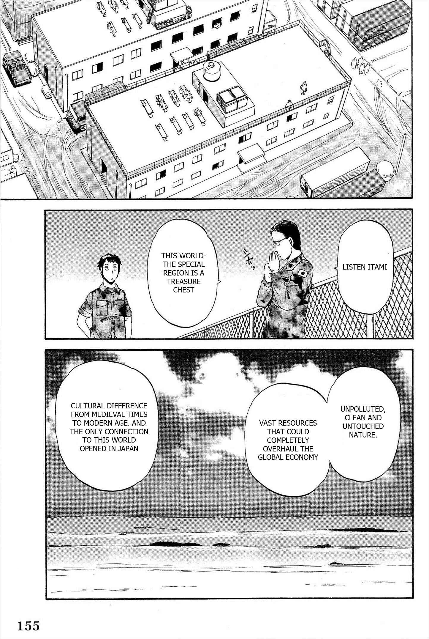 GATE - Jieitai Kanochi nite, Kaku Tatakaeri Chapter 7 - Page 13