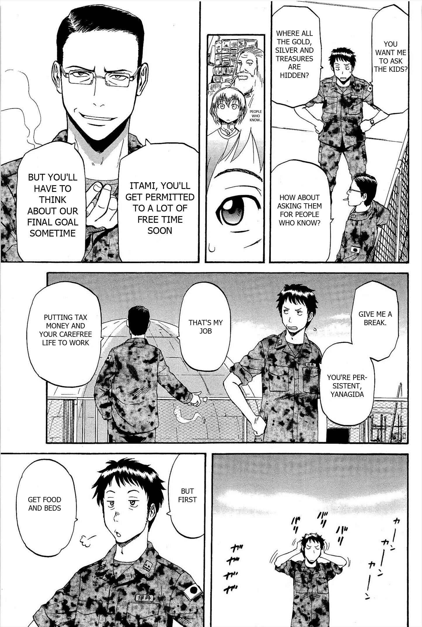 GATE - Jieitai Kanochi nite, Kaku Tatakaeri Chapter 7 - Page 15