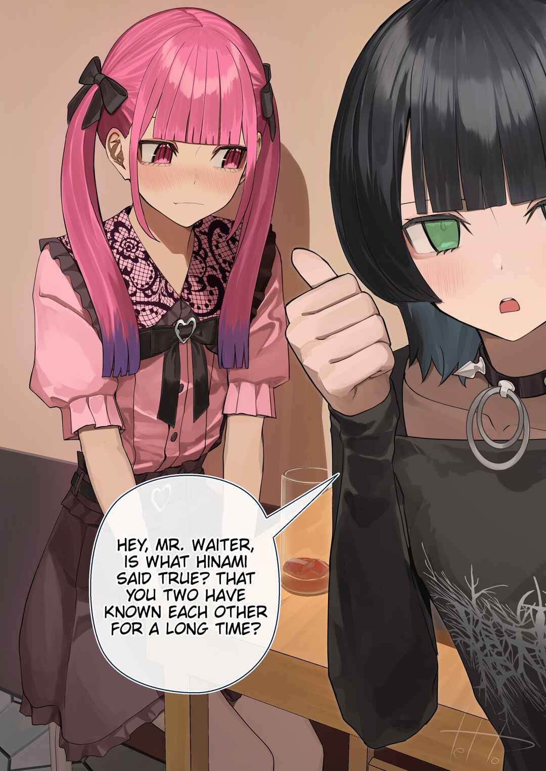 Mitame Jiraikei Osananajimi no Ren'ai Story Chapter 14 - Page 1