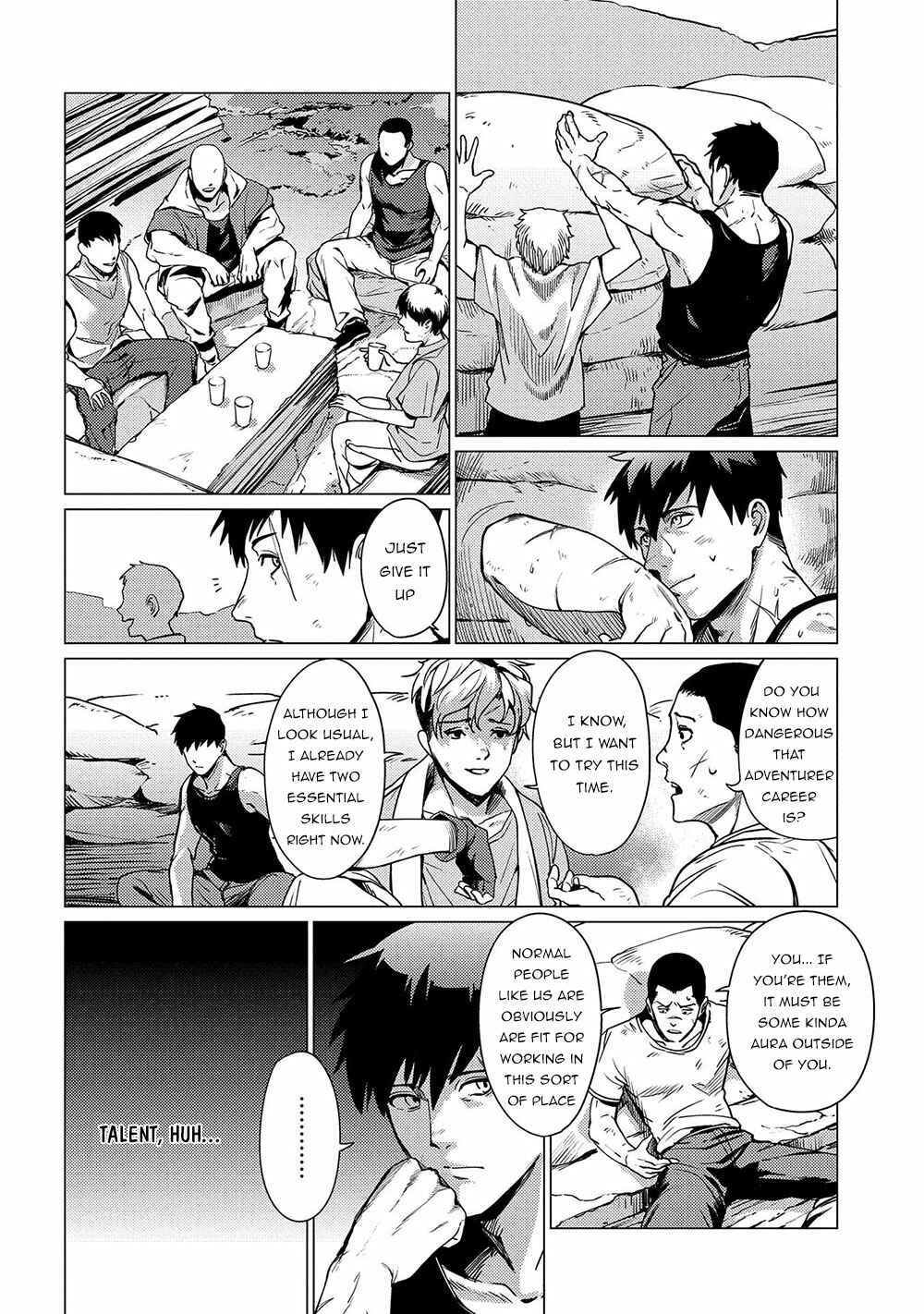 Ore wa Subete o [Parry] Suru: Gyaku Kanchigai no Sekai Saikyou wa Boukensha no Yume o Miru Chapter 1 - Page 12