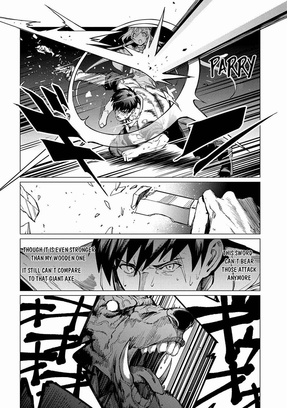Ore wa Subete o [Parry] Suru: Gyaku Kanchigai no Sekai Saikyou wa Boukensha no Yume o Miru Chapter 1 - Page 35