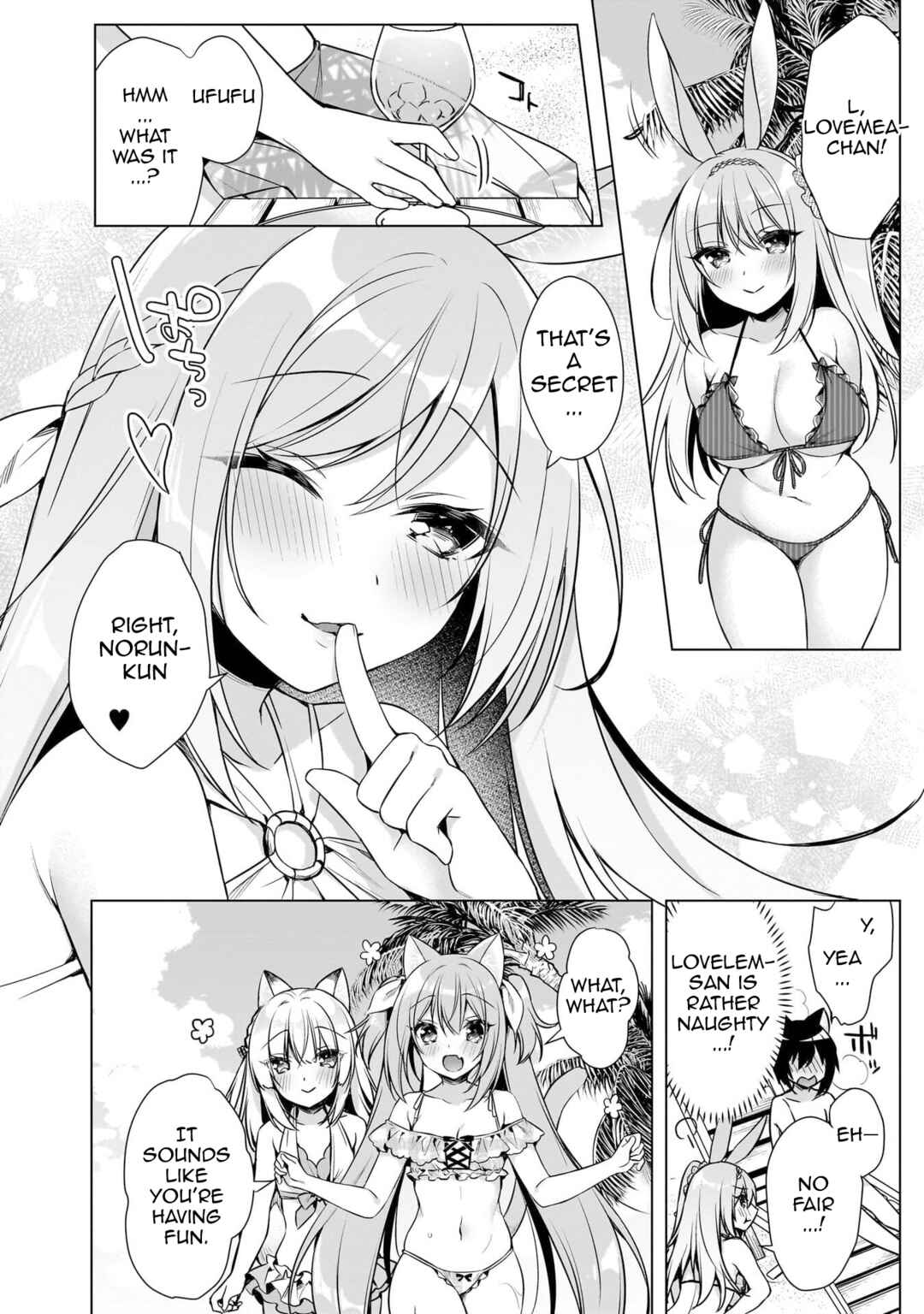 Boku no Risou no Isekai Seikatsu - Tensei shitara Kemomimi Musume darake no Sekai de Harem ni Chapter 8 - Page 9