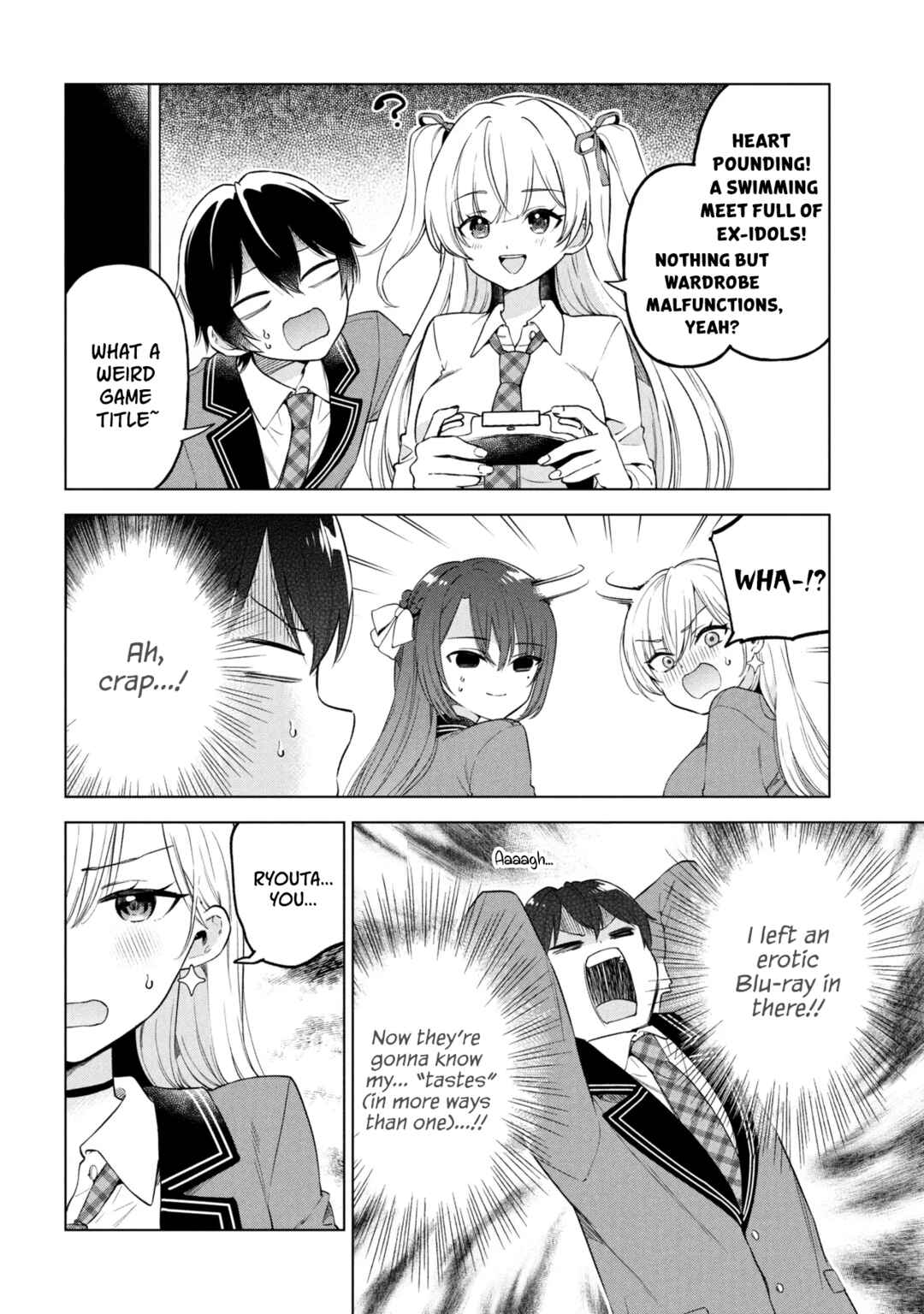 Inkya no Ore ga Sekigae de S-kyuu Bishoujo ni Kakomaretara Himitsu no Kankei ga Hajimatta. Chapter 10 - Page 11