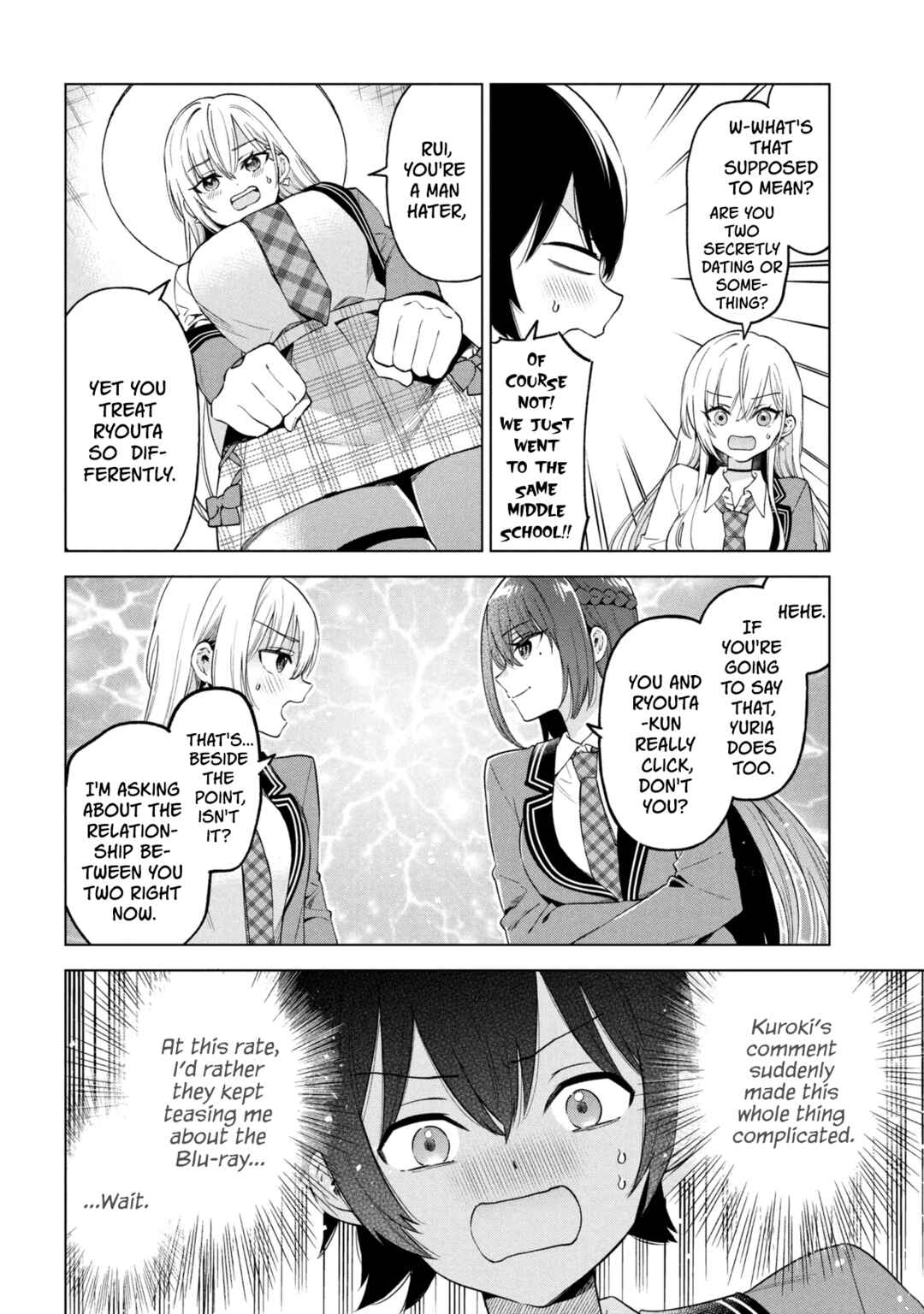 Inkya no Ore ga Sekigae de S-kyuu Bishoujo ni Kakomaretara Himitsu no Kankei ga Hajimatta. Chapter 10 - Page 15