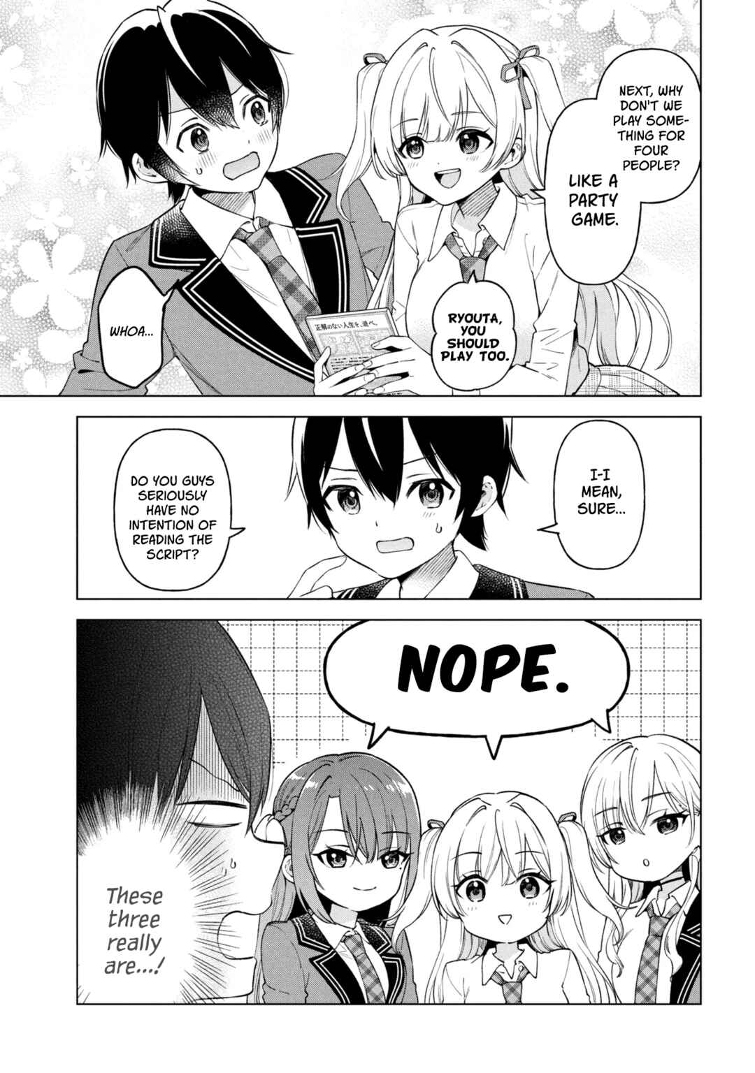 Inkya no Ore ga Sekigae de S-kyuu Bishoujo ni Kakomaretara Himitsu no Kankei ga Hajimatta. Chapter 10 - Page 22