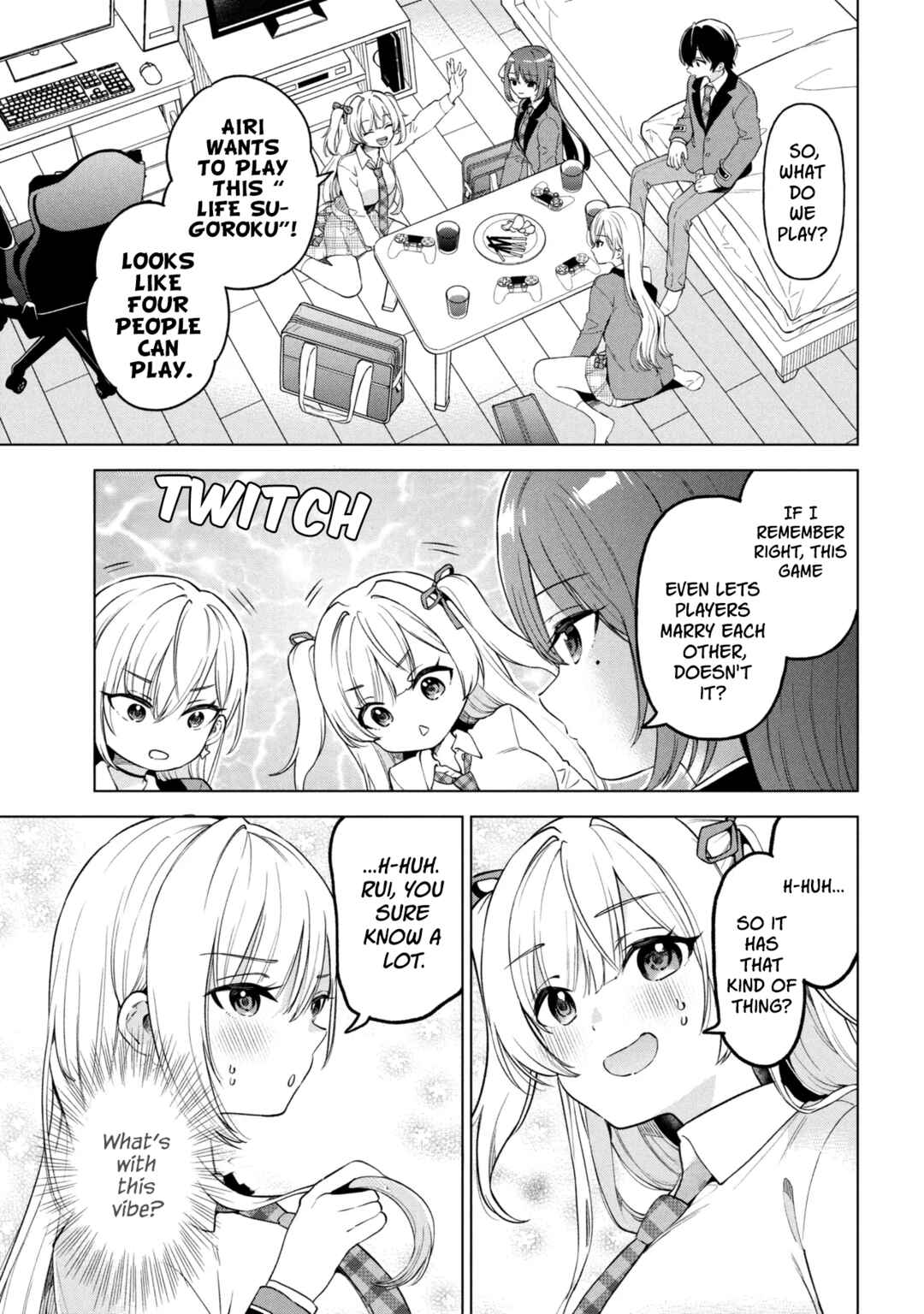 Inkya no Ore ga Sekigae de S-kyuu Bishoujo ni Kakomaretara Himitsu no Kankei ga Hajimatta. Chapter 10 - Page 24