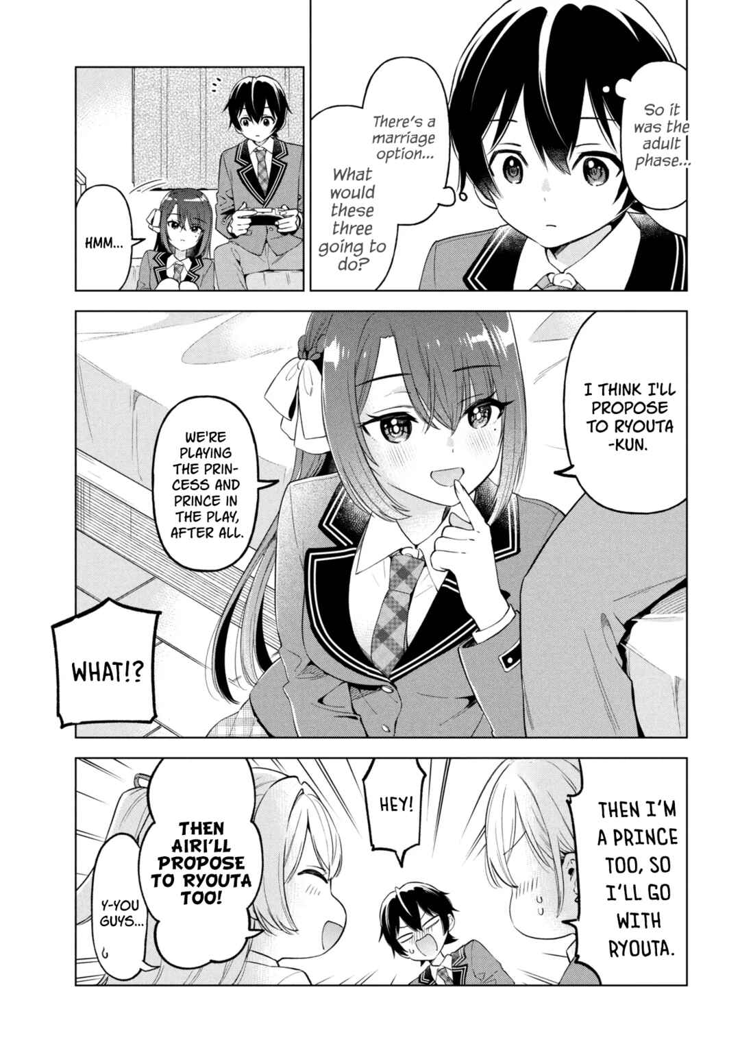 Inkya no Ore ga Sekigae de S-kyuu Bishoujo ni Kakomaretara Himitsu no Kankei ga Hajimatta. Chapter 10 - Page 26