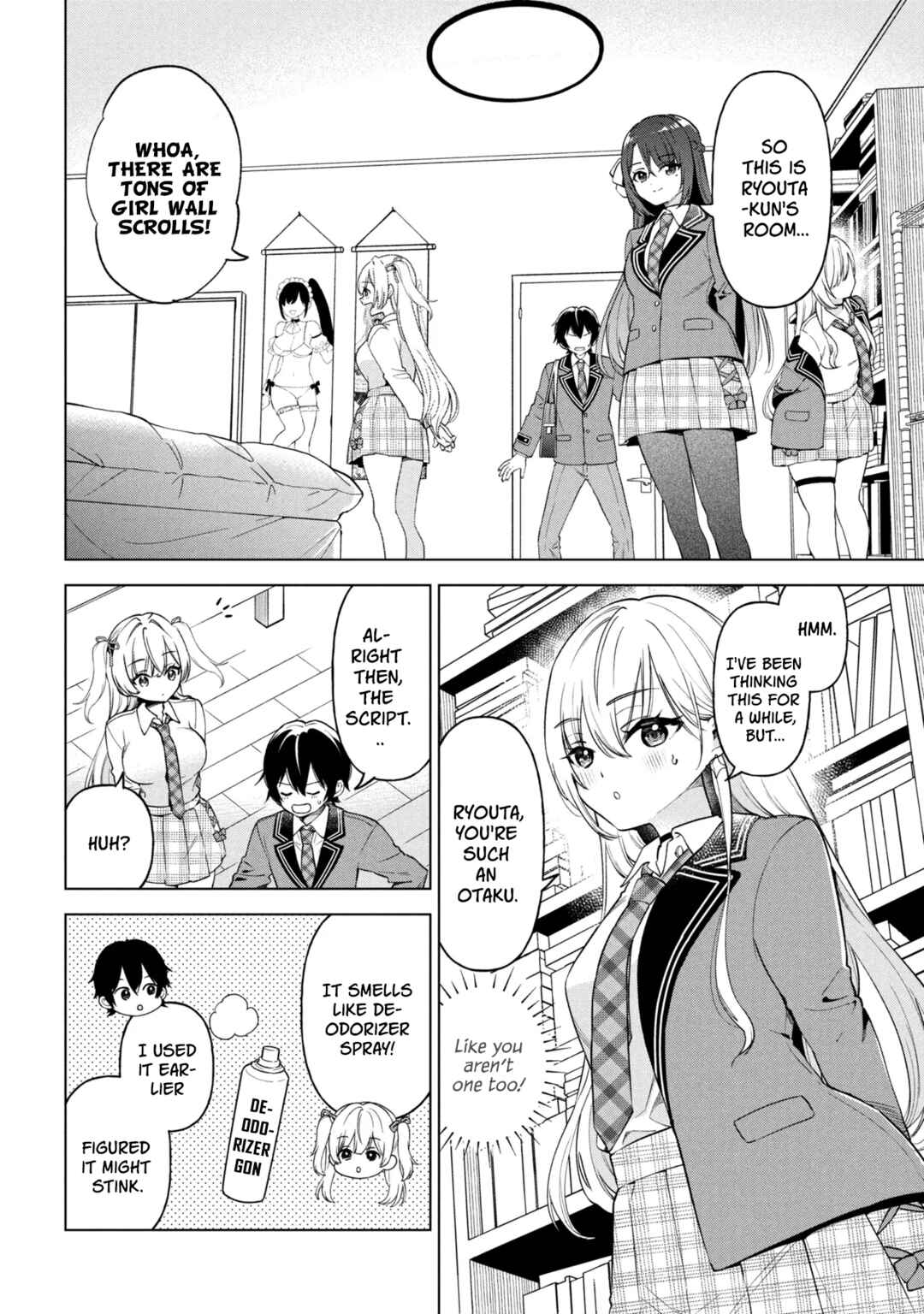 Inkya no Ore ga Sekigae de S-kyuu Bishoujo ni Kakomaretara Himitsu no Kankei ga Hajimatta. Chapter 10 - Page 5
