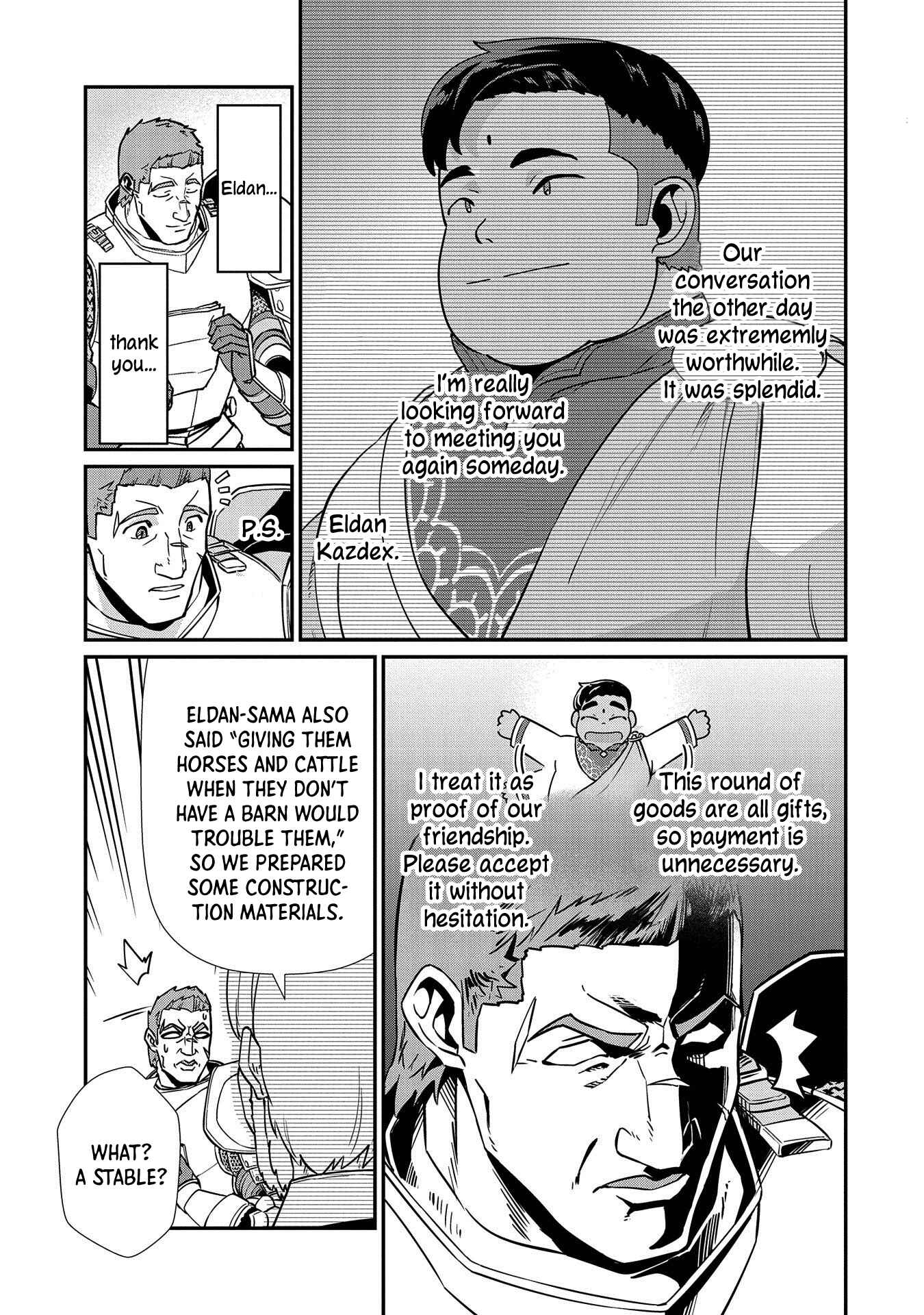 Ryoumin 0-nin Start no Henkyou Ryoushusama ~Ao no Dias to Soukaku no Otome~ Chapter 12 - Page 28