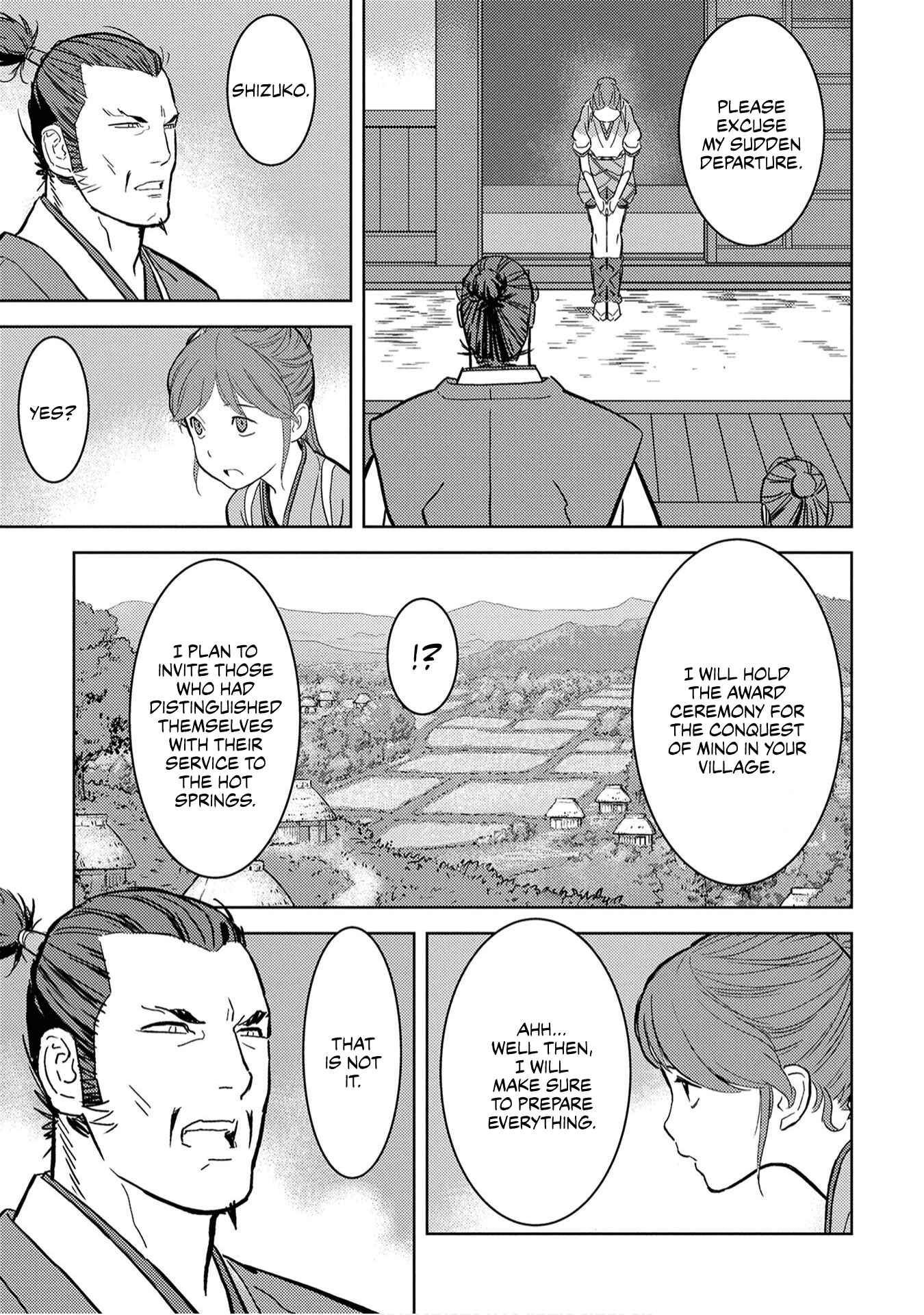 Sengoku Komachi Kuroutan Chapter 15 - Page 10