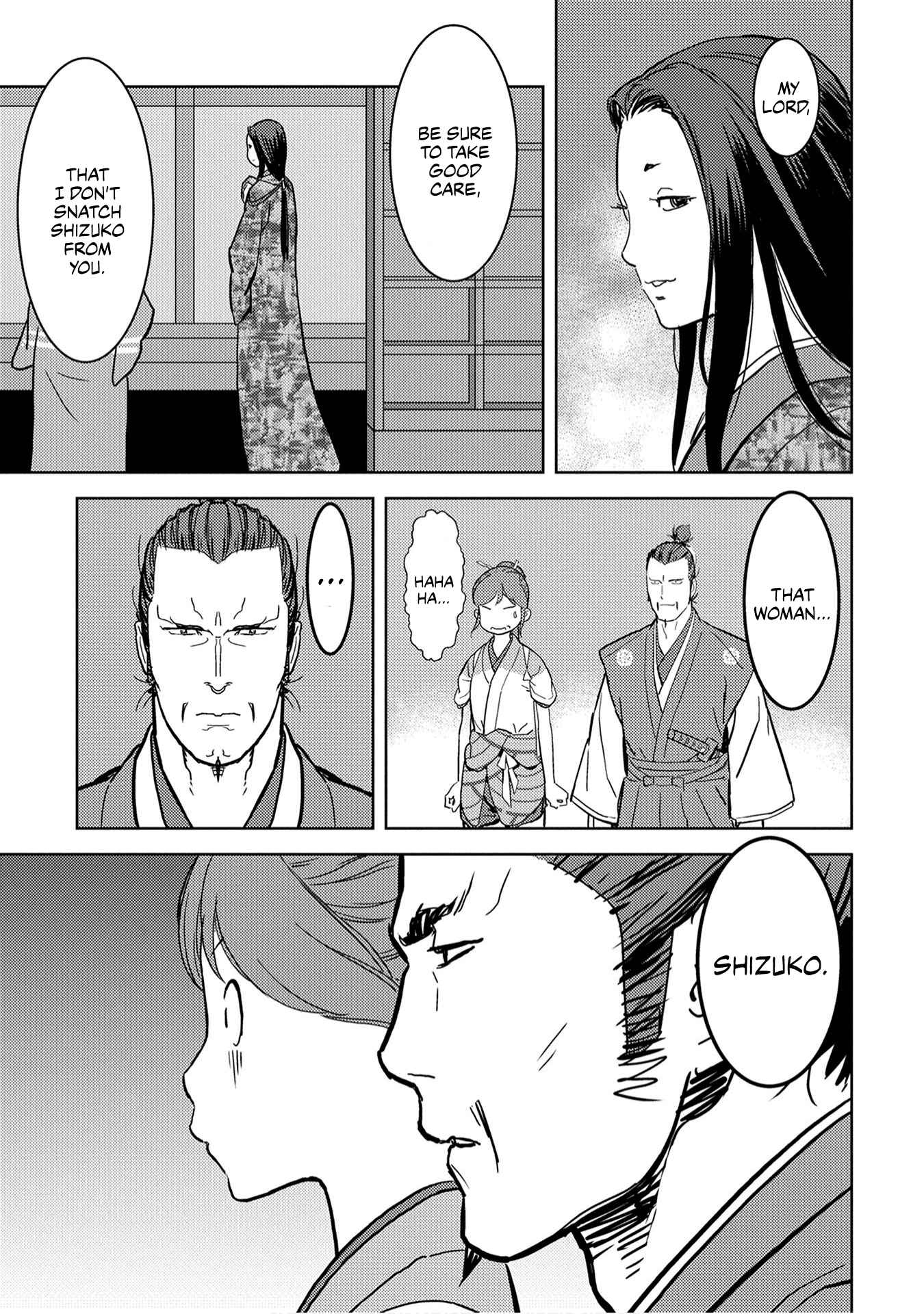 Sengoku Komachi Kuroutan Chapter 15 - Page 28