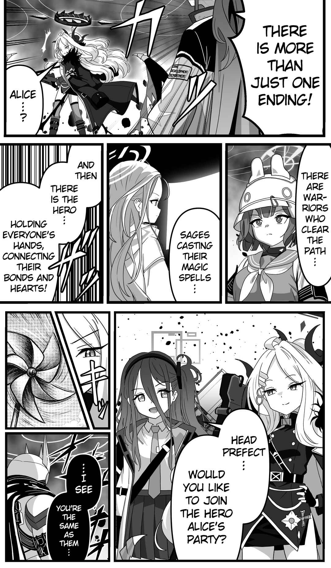 Blue Archive x Kamen Rider Decade - Schale no Kadoya Tsukasa-sensei Gainen (Doujinshi) Chapter 37 - Page 3