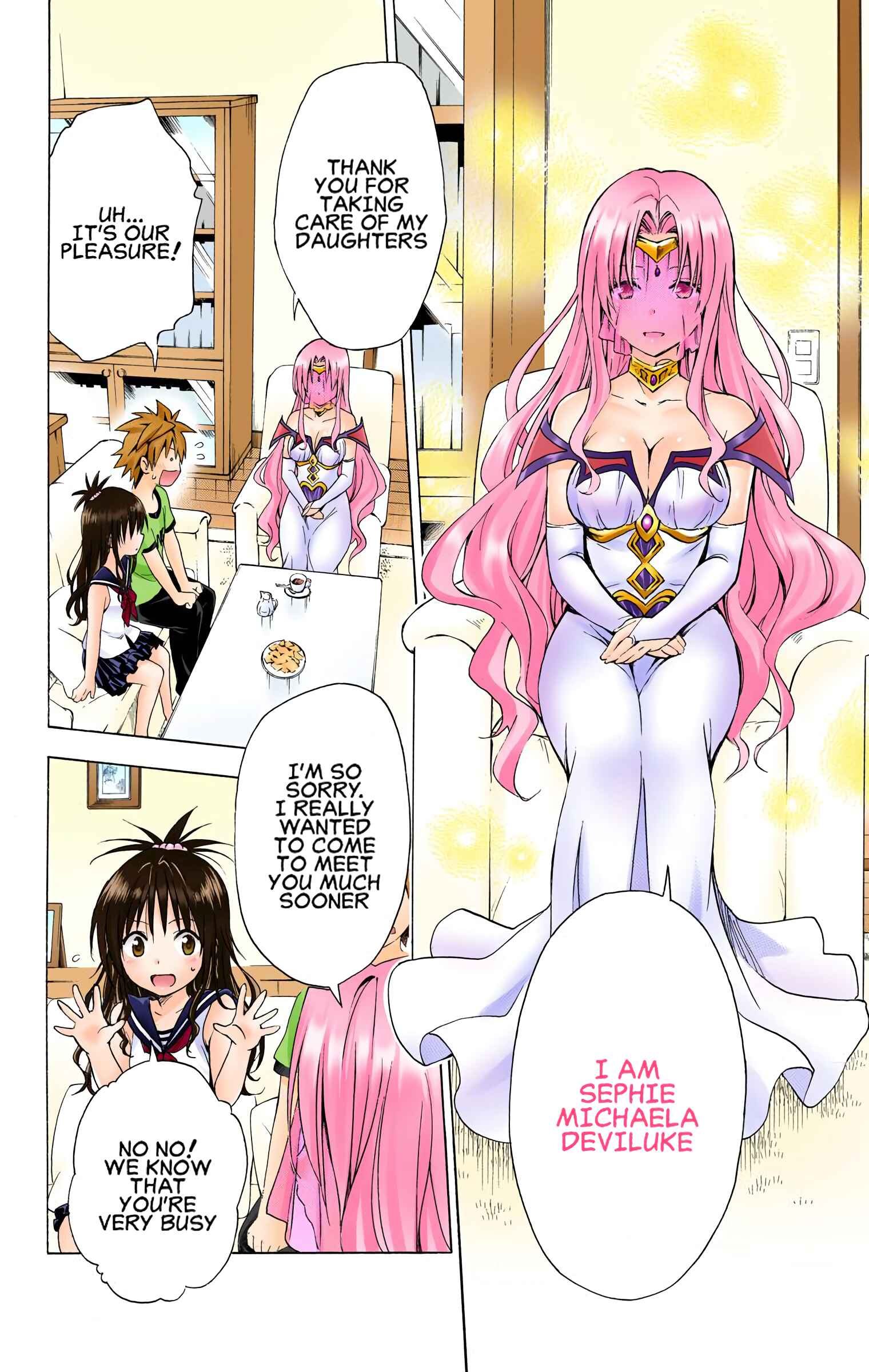 To Love Ru Darkness (Official Colored) Chapter 49 - Page 17