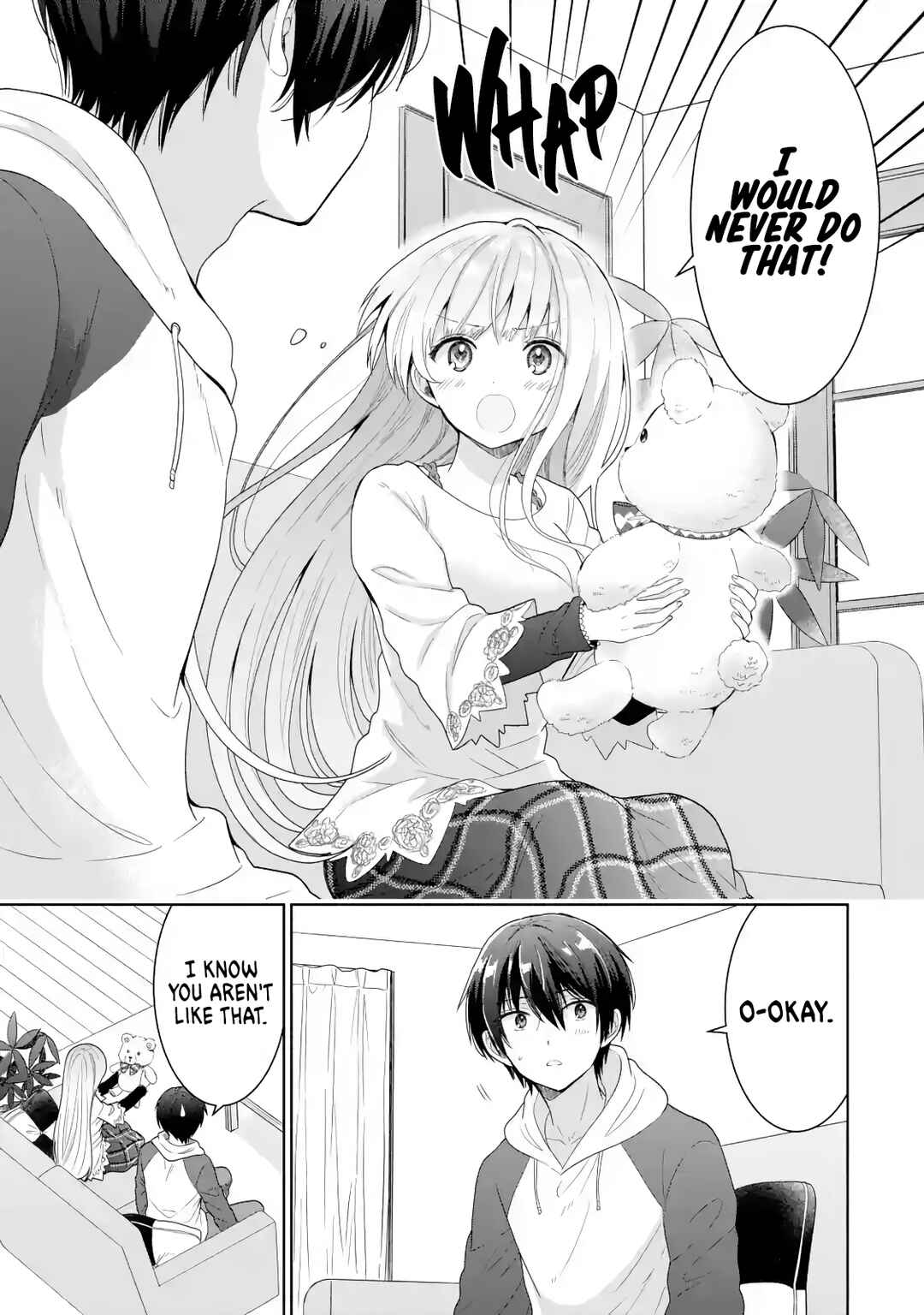 Otonari no Tenshi-sama ni Itsunomanika Dame Ningen ni Sareteita Ken Chapter 6.4 - Page 4