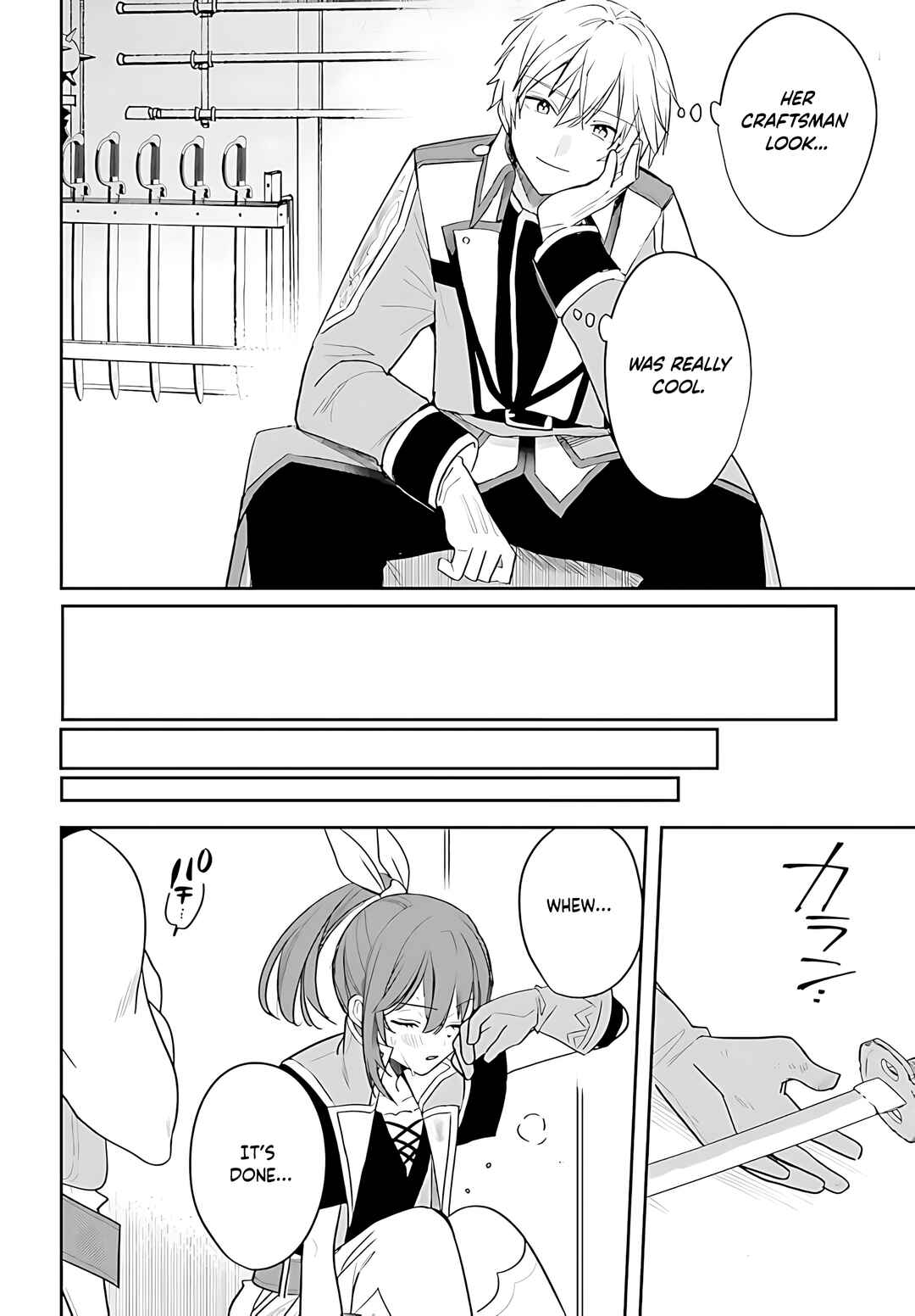 Onna Kajishi wa Ohitoyoshi Guild ni Hirowaremashita ~Shintenchi de Ganbaru Kajishi Seikatsu~ Chapter 3 - Page 27
