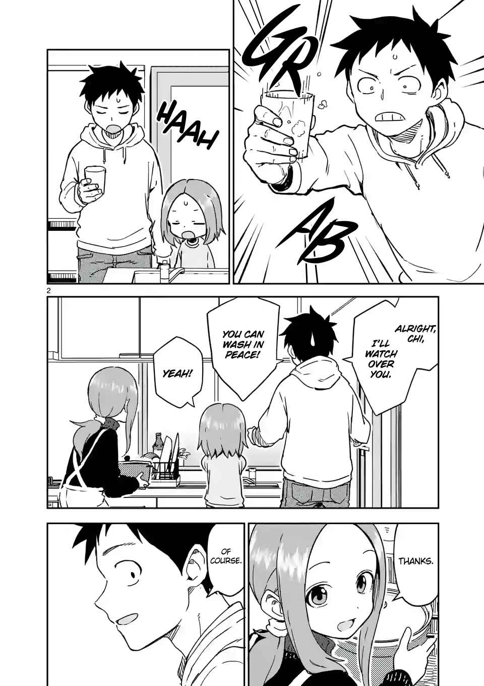 Karakai Jouzu no (Moto) Takagi-san Chapter 260 - Page 2