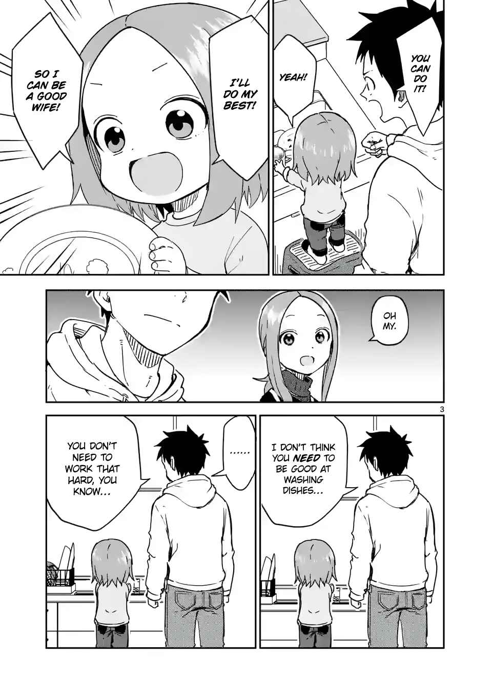 Karakai Jouzu no (Moto) Takagi-san Chapter 260 - Page 3