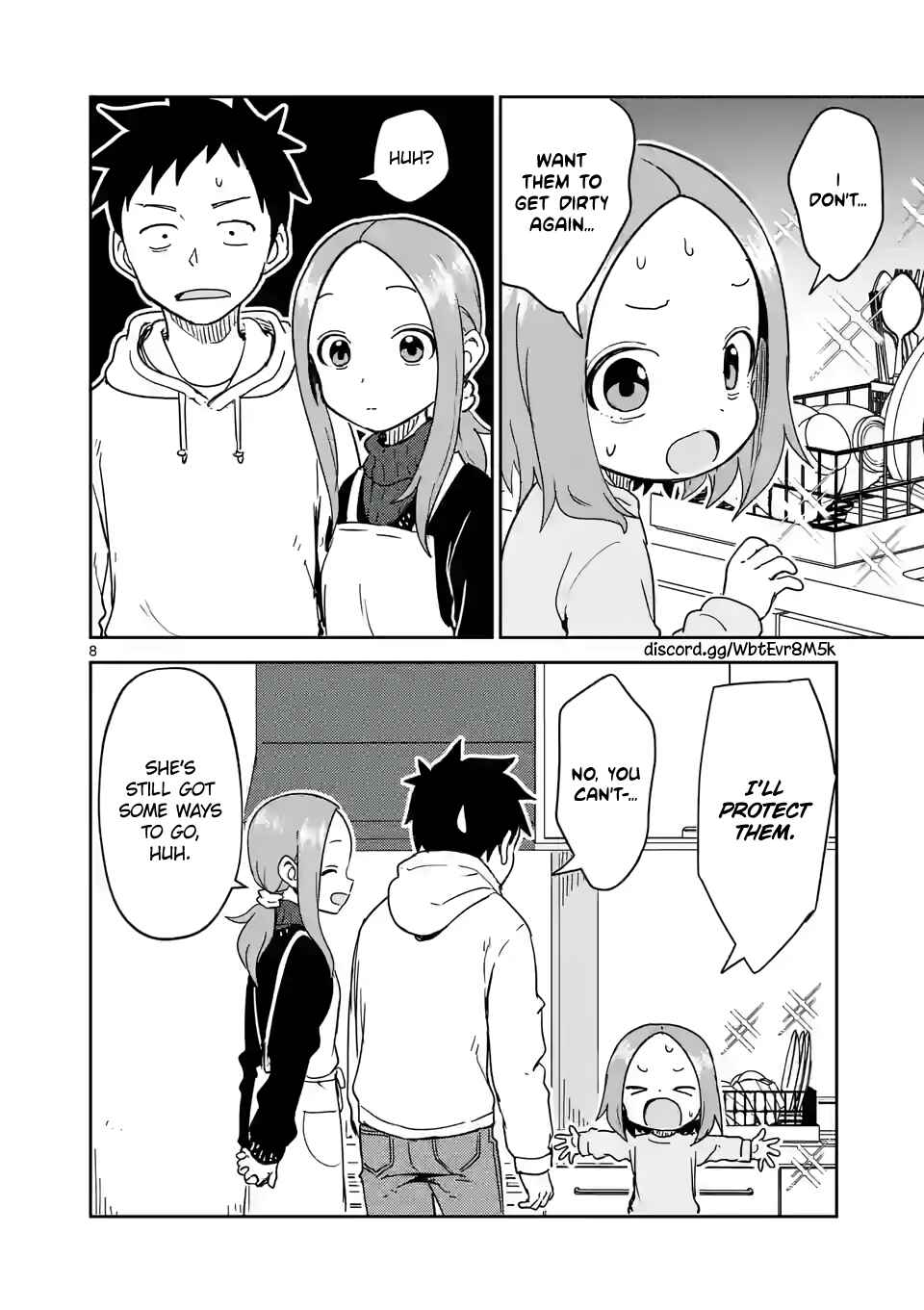 Karakai Jouzu no (Moto) Takagi-san Chapter 260 - Page 8