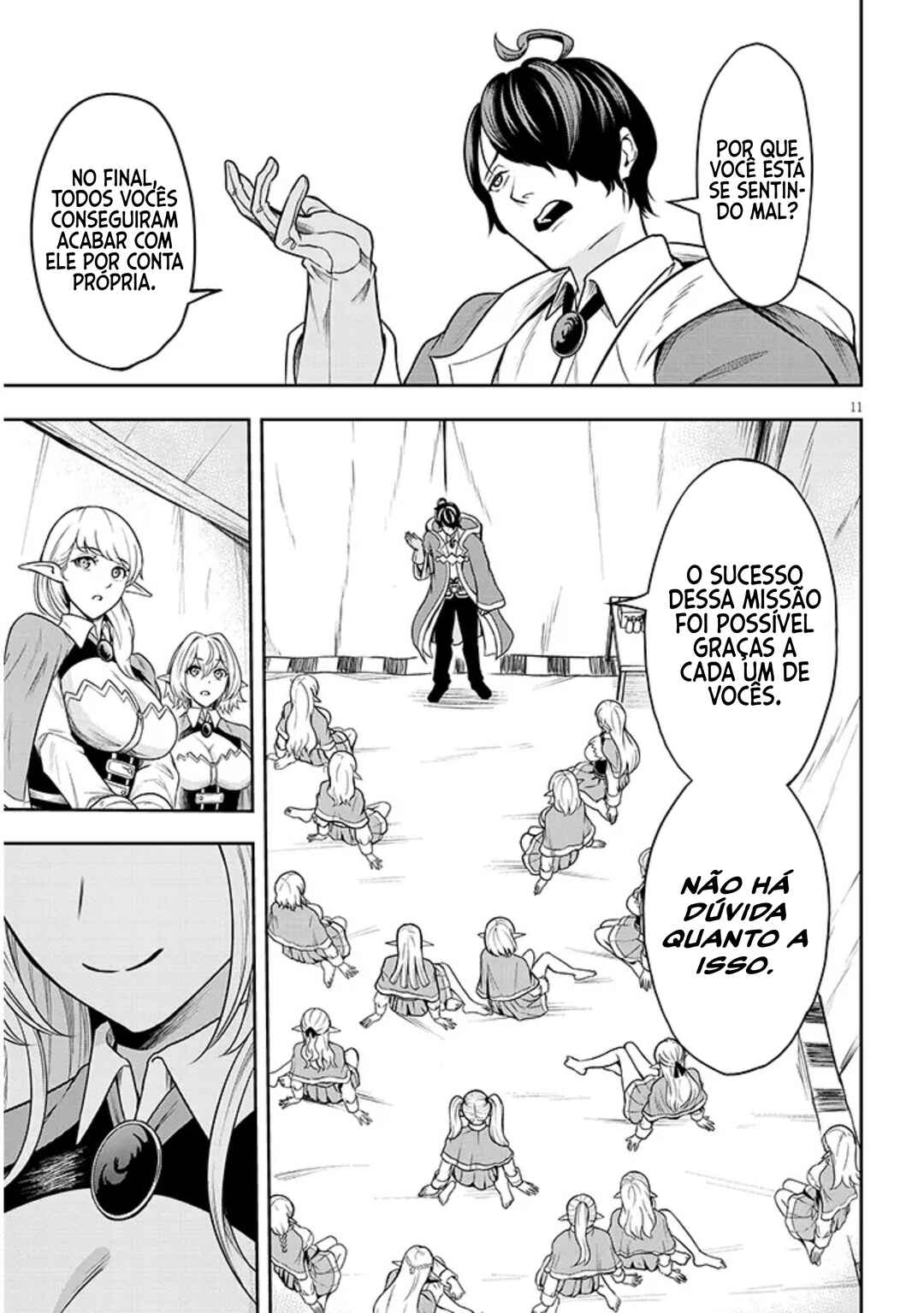 Eiyuu Onna Kishi ni Yuunou to Bareta Ore no Bijin Harem Kishidan - Gaikaku Hikume no Kijutsu Kishidan Chapter 2 - Page 11