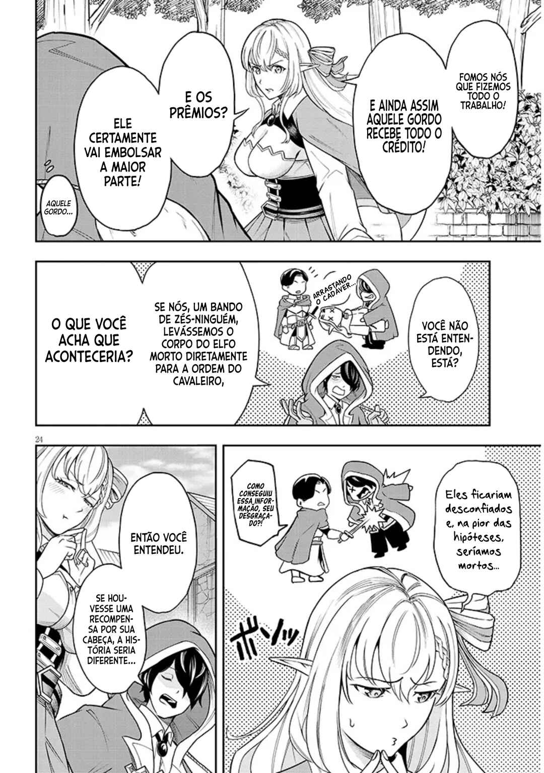 Eiyuu Onna Kishi ni Yuunou to Bareta Ore no Bijin Harem Kishidan - Gaikaku Hikume no Kijutsu Kishidan Chapter 2 - Page 24