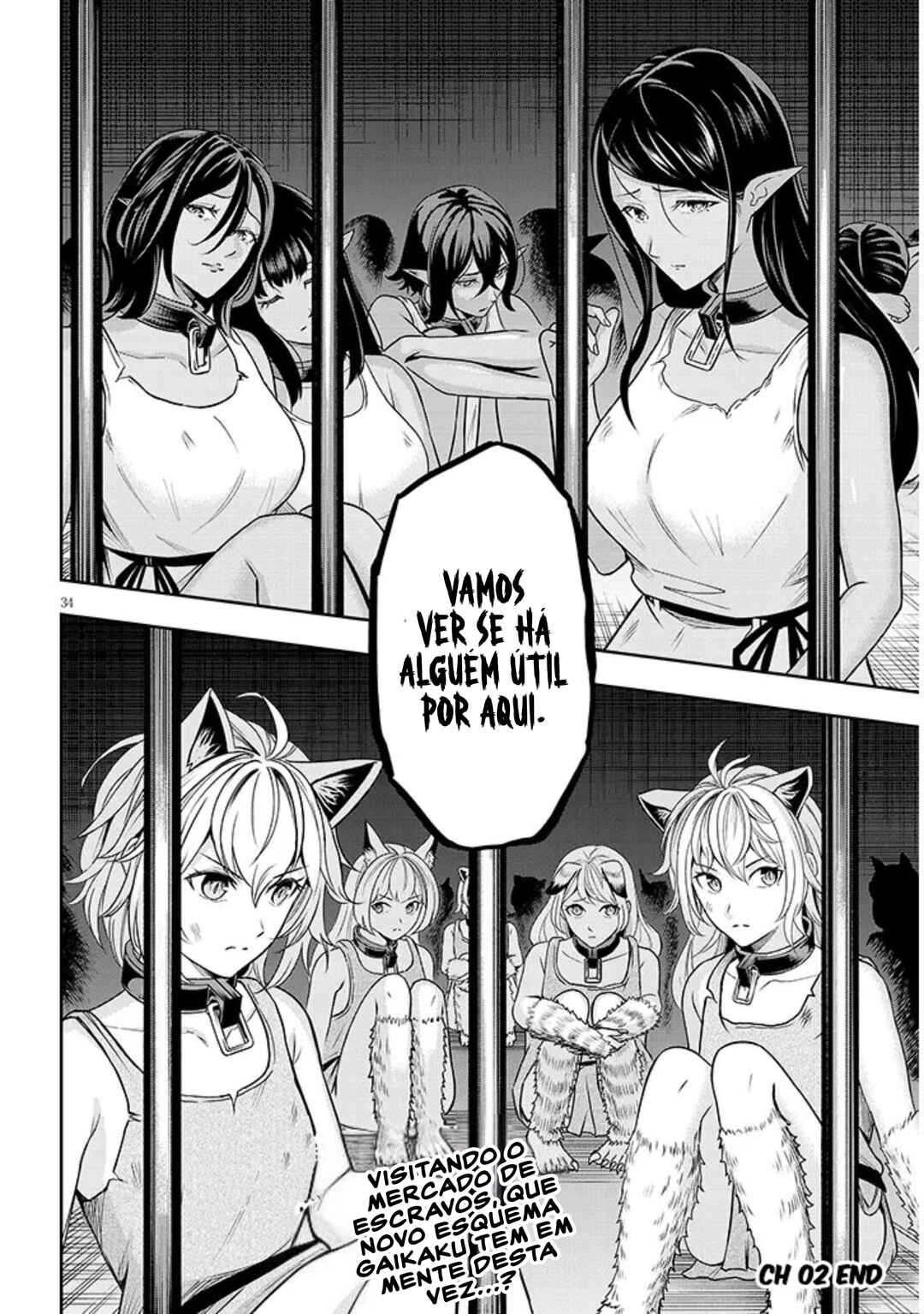 Eiyuu Onna Kishi ni Yuunou to Bareta Ore no Bijin Harem Kishidan - Gaikaku Hikume no Kijutsu Kishidan Chapter 2 - Page 34