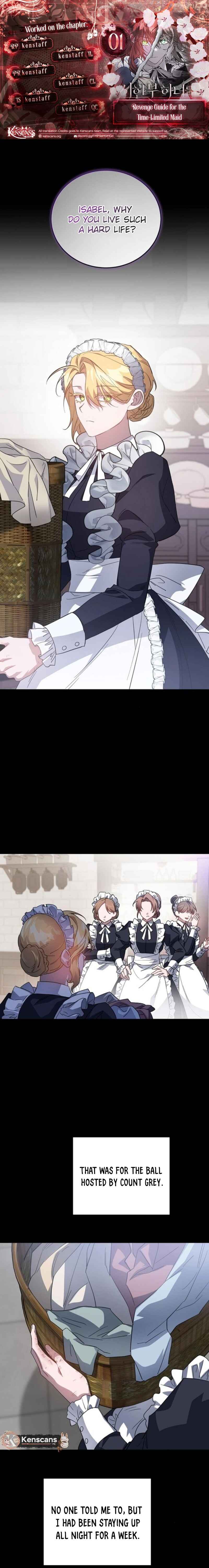 A Revenge Guide for the Terminally Ill Maid Chapter 1 - Page 1
