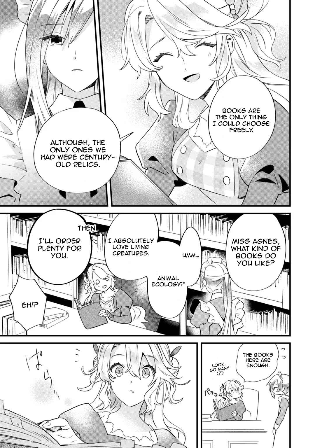 Imokusa Reijou desu ga Akuyaku Reisoku wo Tasuketara Kiniiraremashita Chapter 3 - Page 17