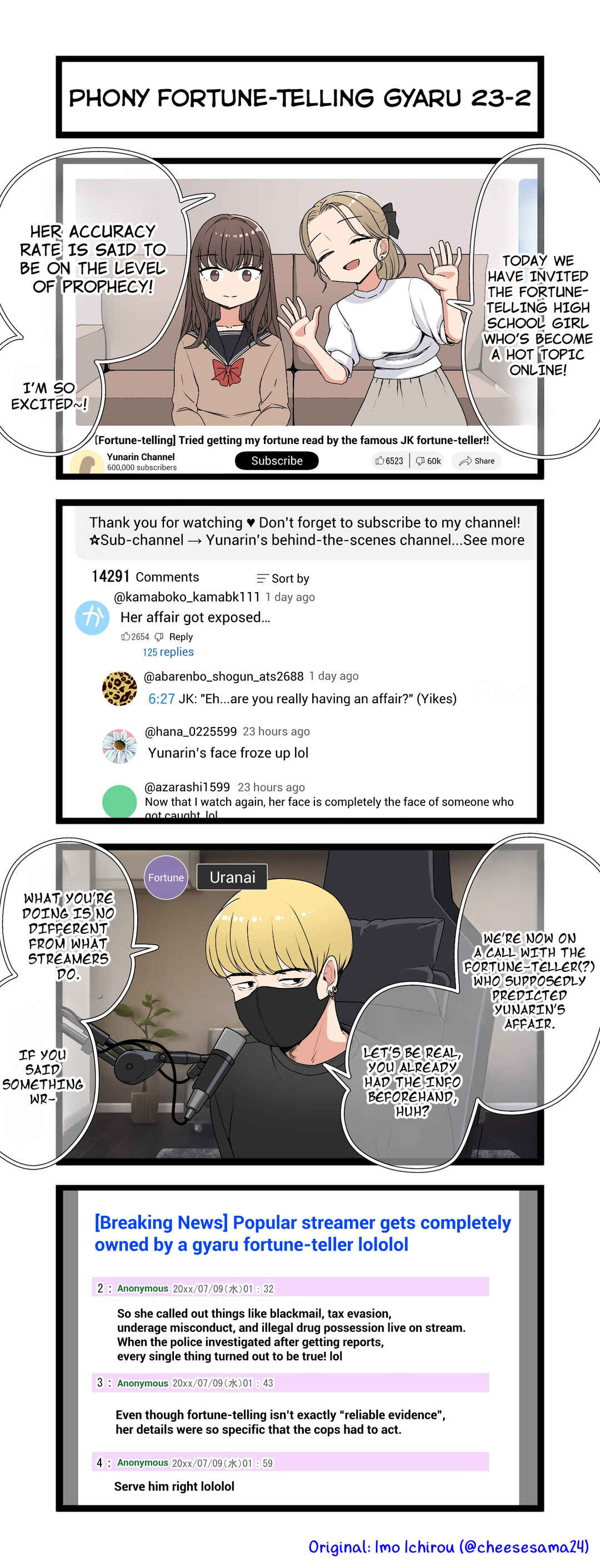 Phony Fortune-Telling Gyaru Chapter 23 - Page 2