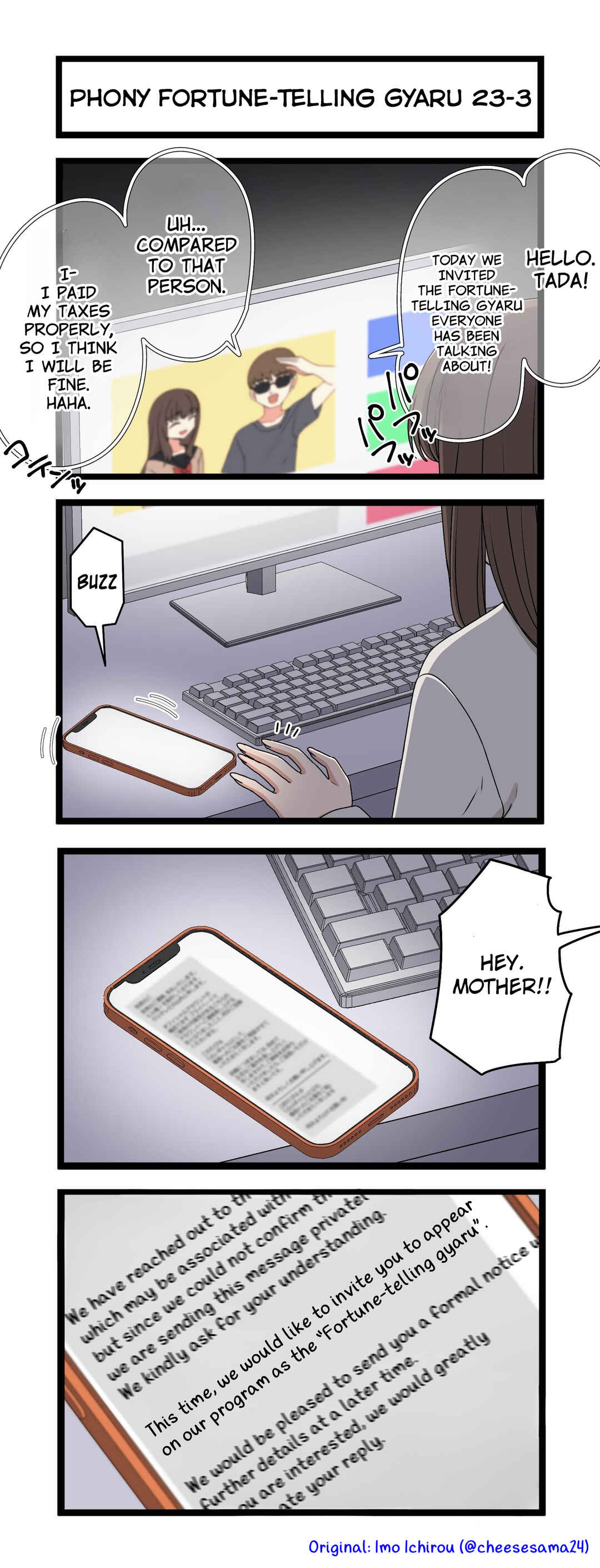 Phony Fortune-Telling Gyaru Chapter 23 - Page 3