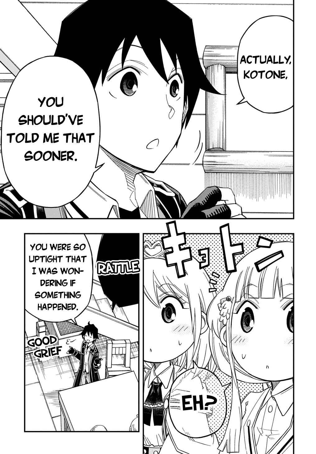 Kiyoubinbou, Jou wo Tateru: Kaitaku Gakuen no Rettousei na no ni, Joukyuu-shoku no Skill to Mahou ga Subete Tsukaemasu Chapter 24 - Page 28