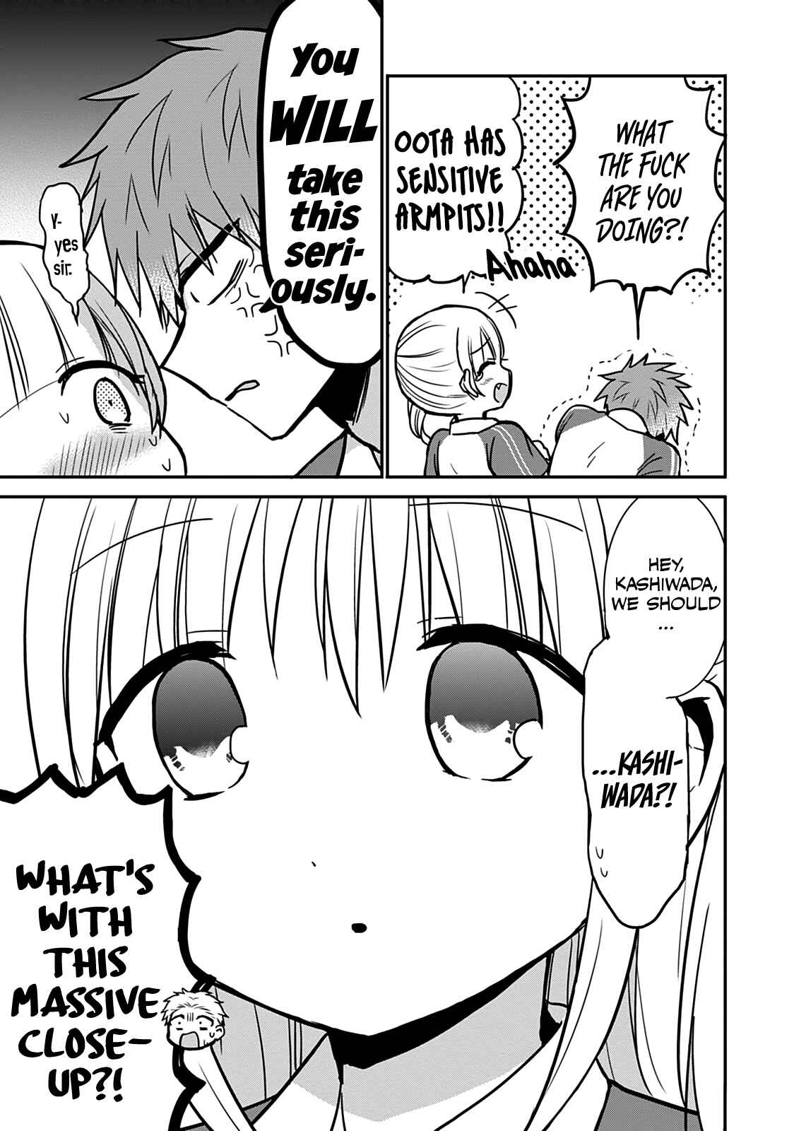 Kao ni Denai Kashiwada-san to Kao ni Deru Oota-kun Chapter 56 - Page 7