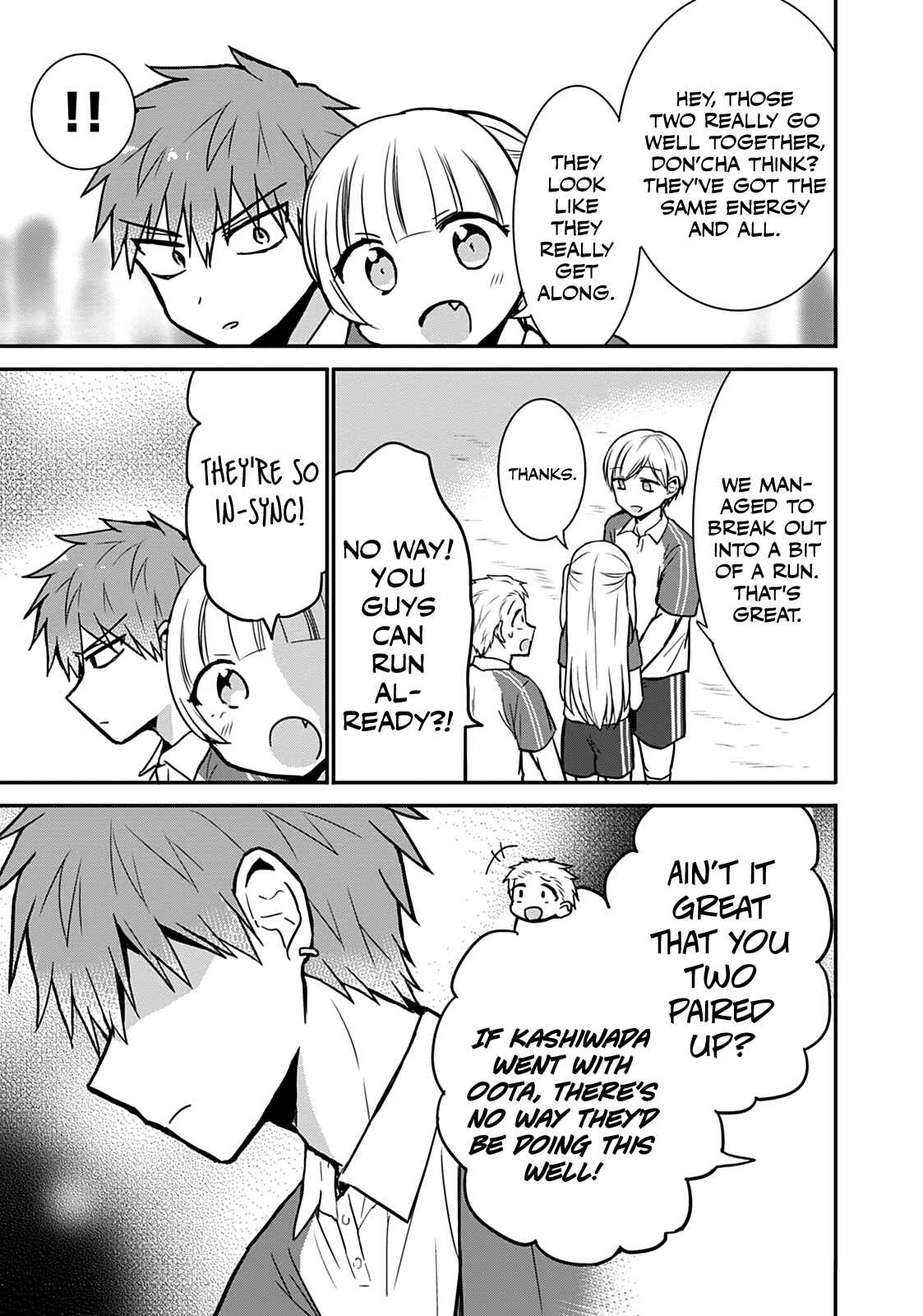 Kao ni Denai Kashiwada-san to Kao ni Deru Oota-kun Chapter 56 - Page 9
