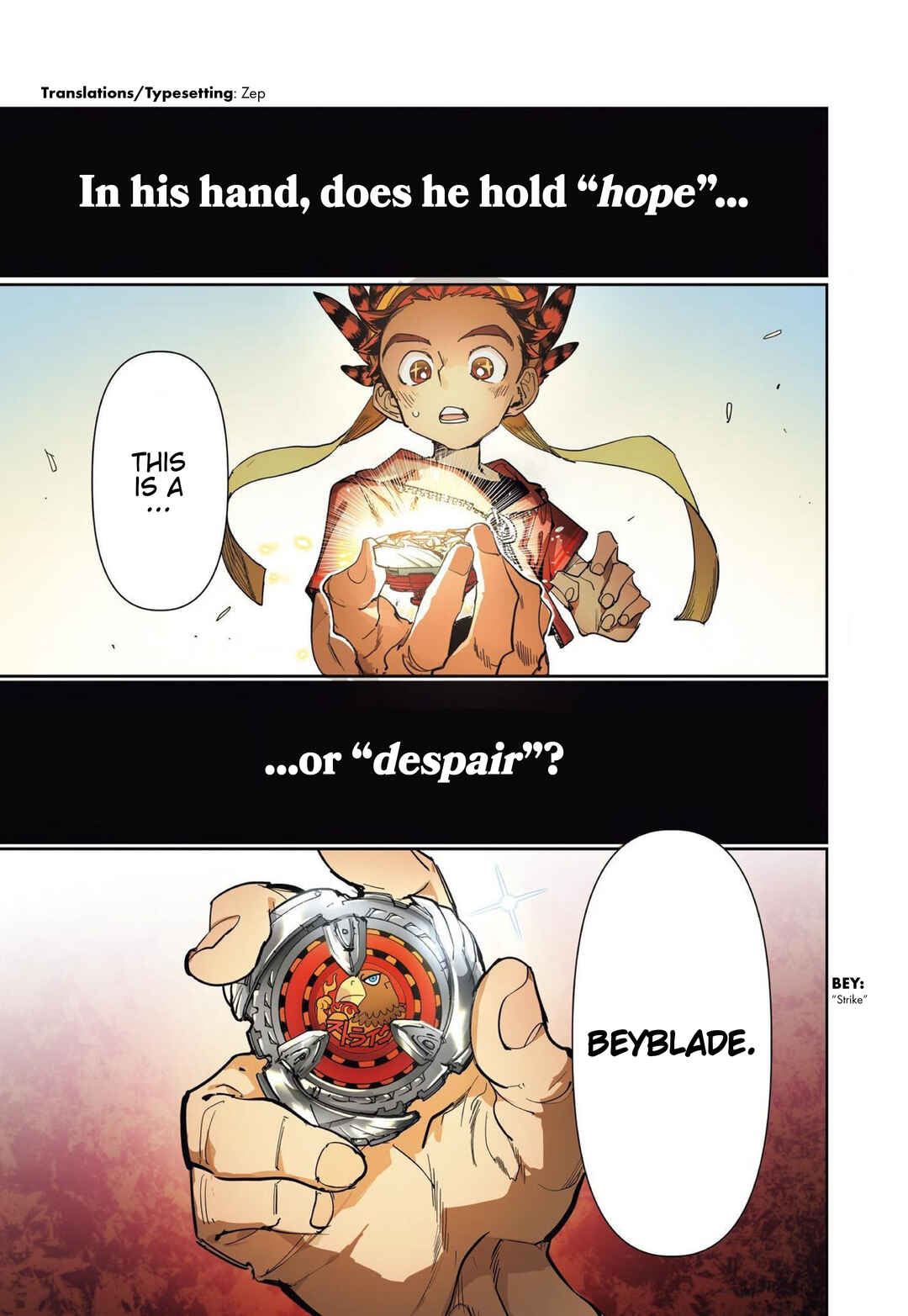 Beyblade X Chapter 0 - Page 1