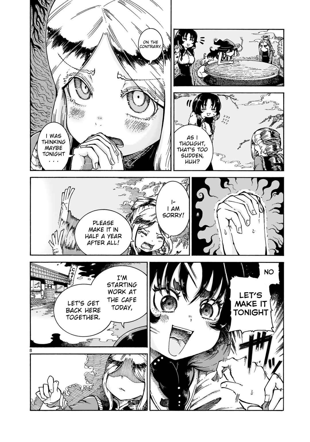 Majo to Kyurasu Chapter 15.2 - Page 8