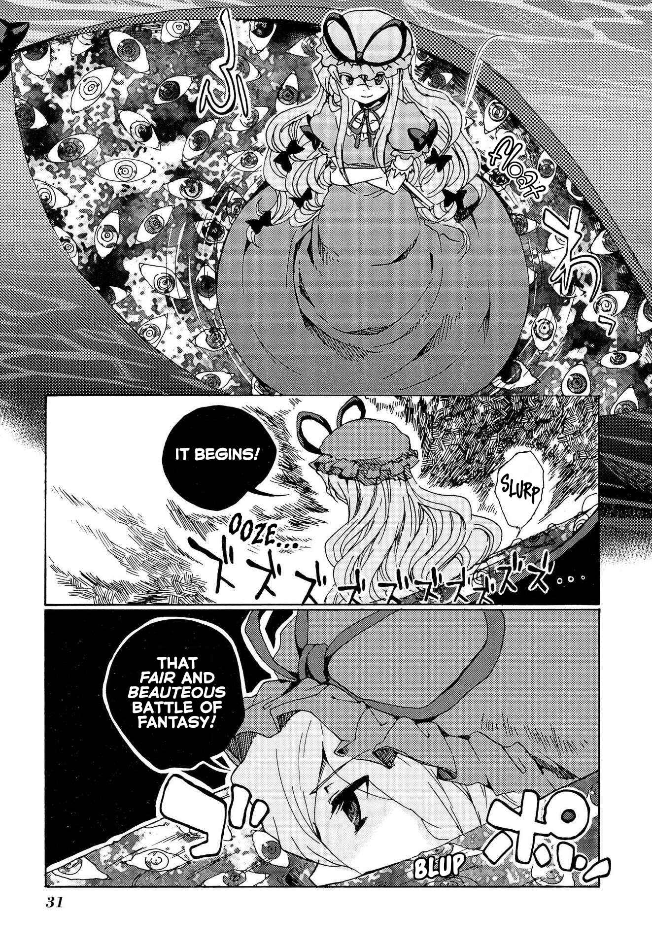 Touhou Bougetsushou ~ Silent Sinner in Blue. Chapter 1 - Page 29