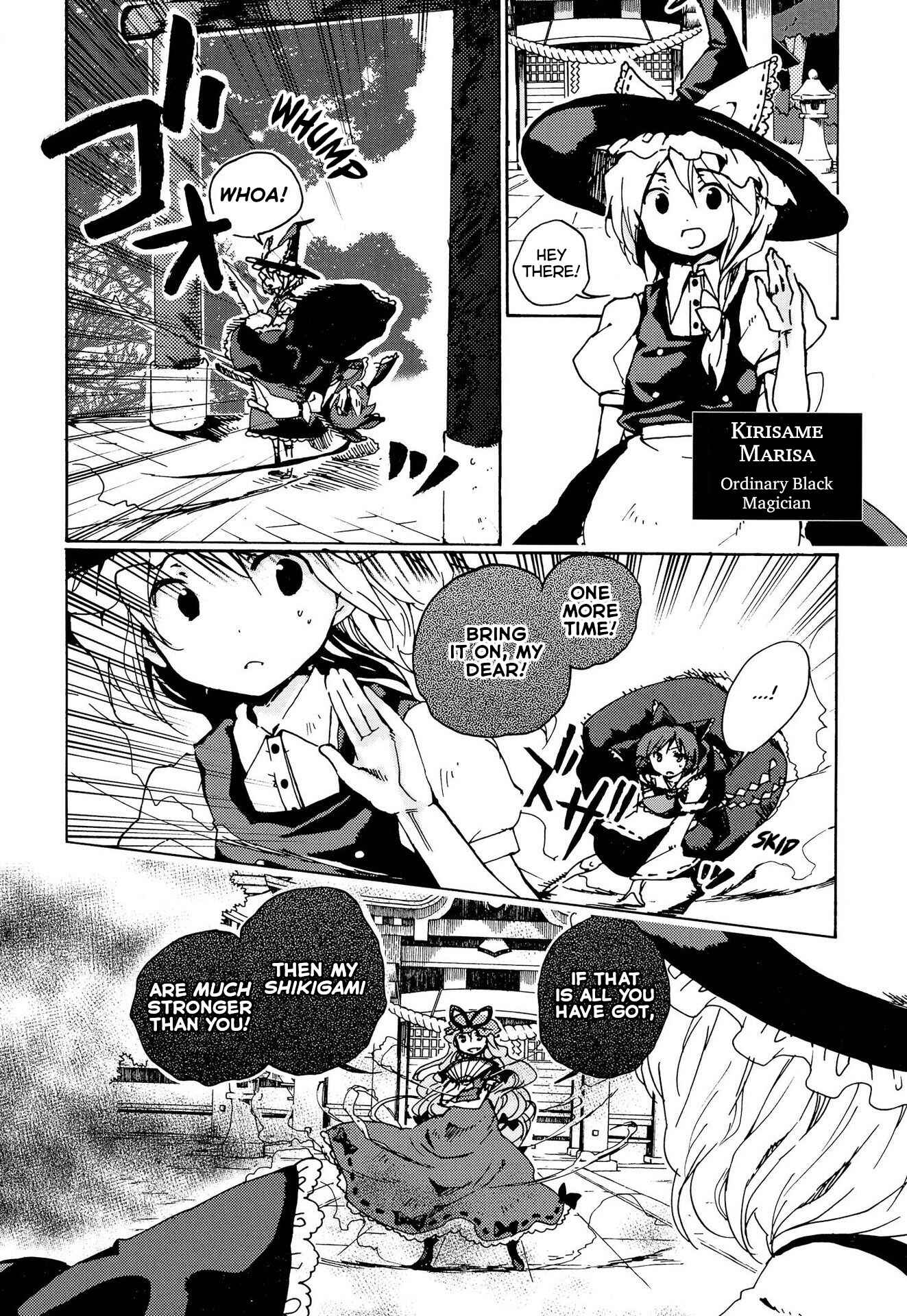 Touhou Bougetsushou ~ Silent Sinner in Blue. Chapter 1 - Page 4